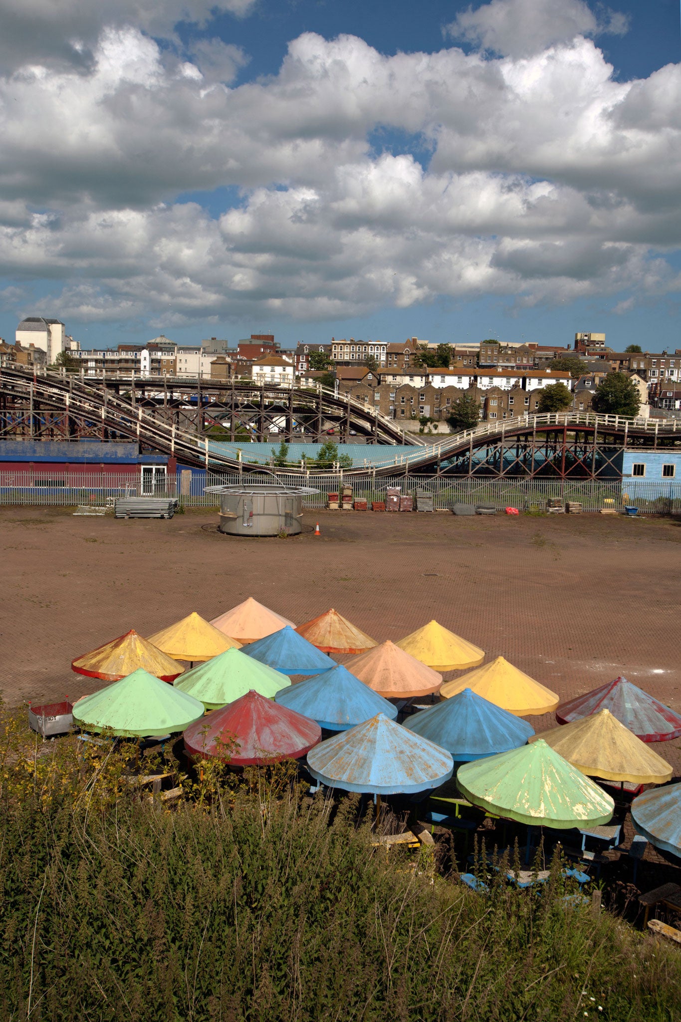 Painstaking work is being carried out to restore the Scenic Railway - Britain's only listed rollercoaster