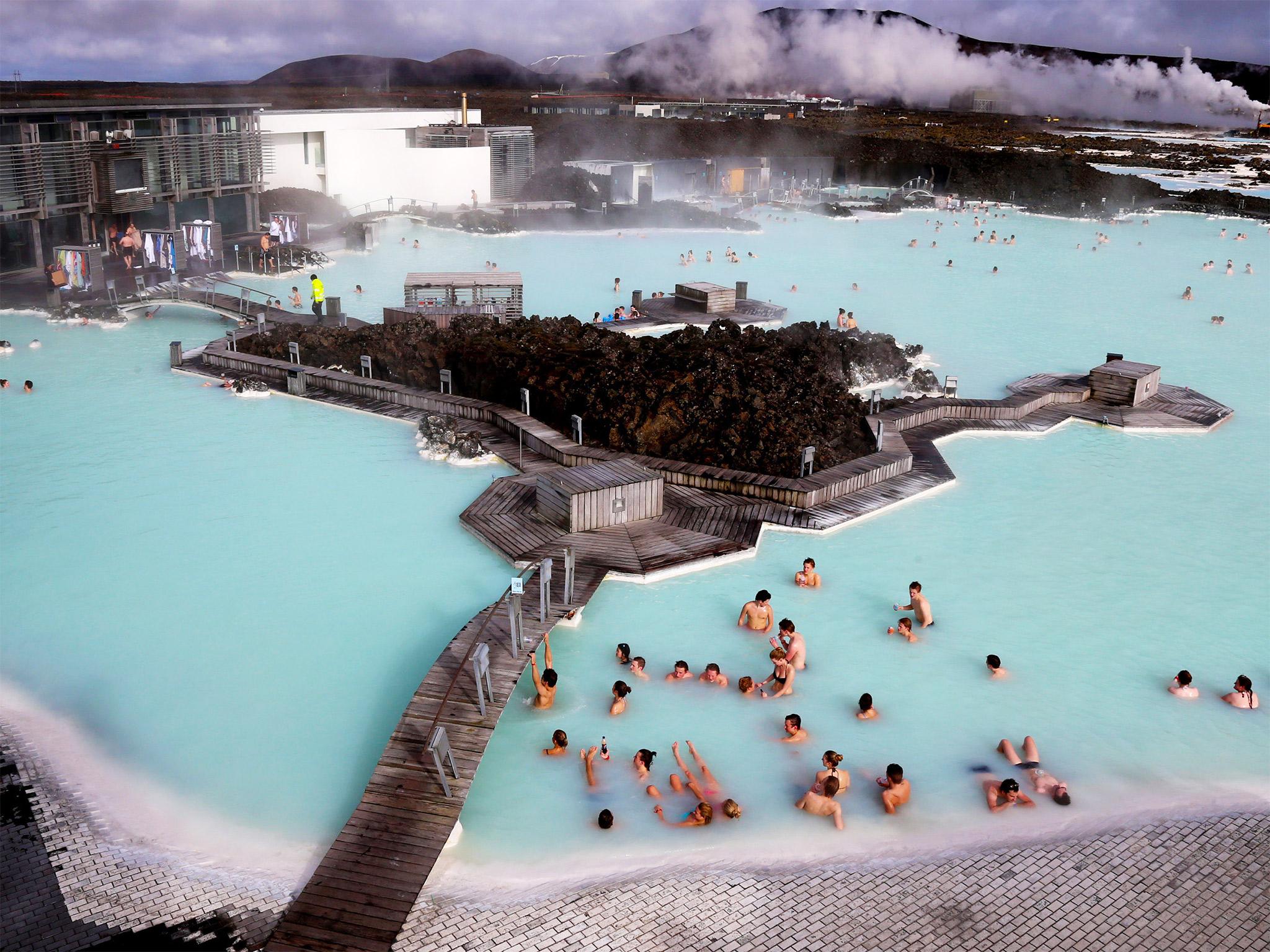 Results from sequencing the entire genomes of 2,636 Icelanders, here in the Blue Lagoon, surprised researchers (Getty)