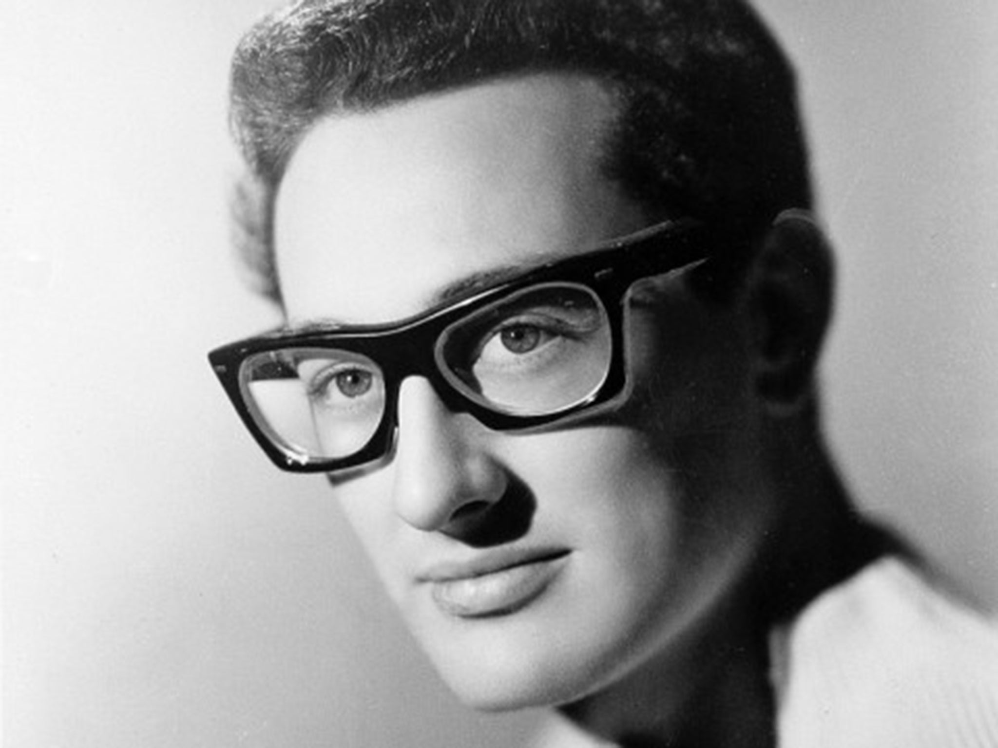 ‘Something about him seemed permanent and he filled me with conviction,’ Bob Dylan said of Buddy Holly