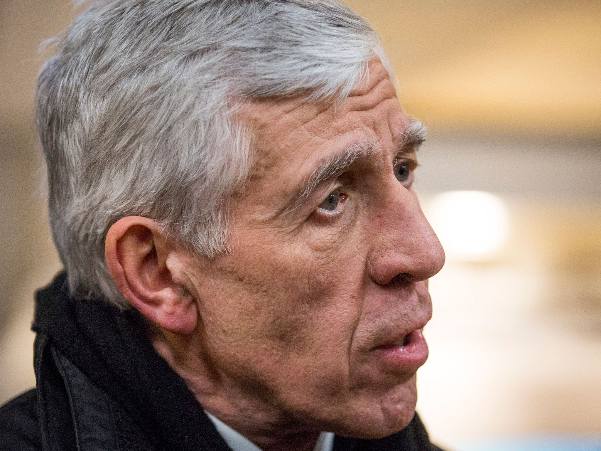 Former Labour Foreign Secretary Jack Straw