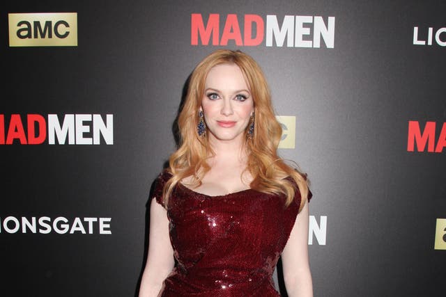 Curve appeal: Christina Hendricks at the Mad Men screening in New York last weekend