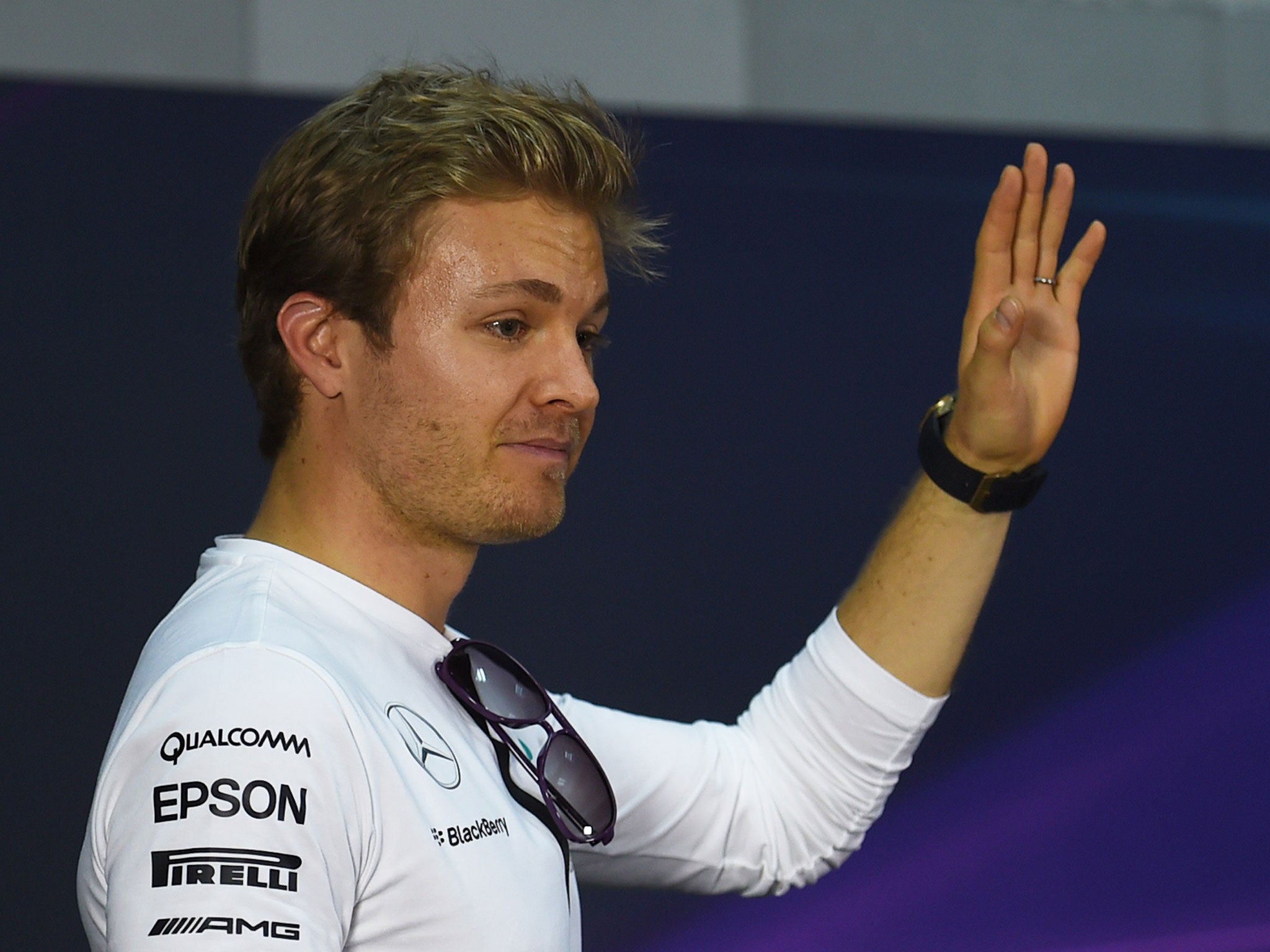 Malaysian Grand Prix 15 Nico Rosberg Reveals He Sticks A Sanitary Towel To His Forehead To Cope With Extreme Temperatures The Independent