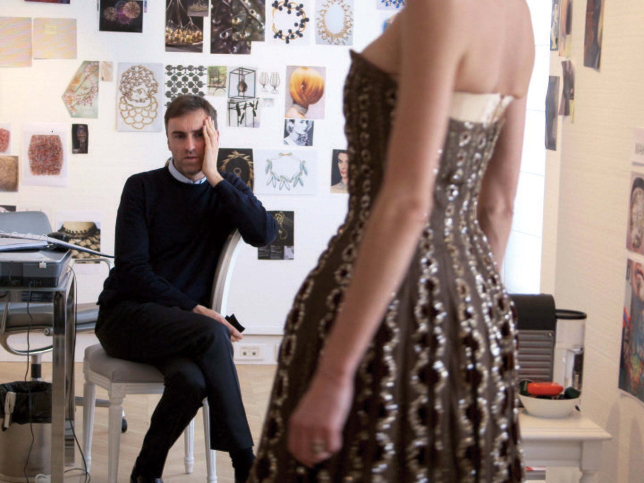Belgian fashion designer Raf Simons in 'Dior and I'