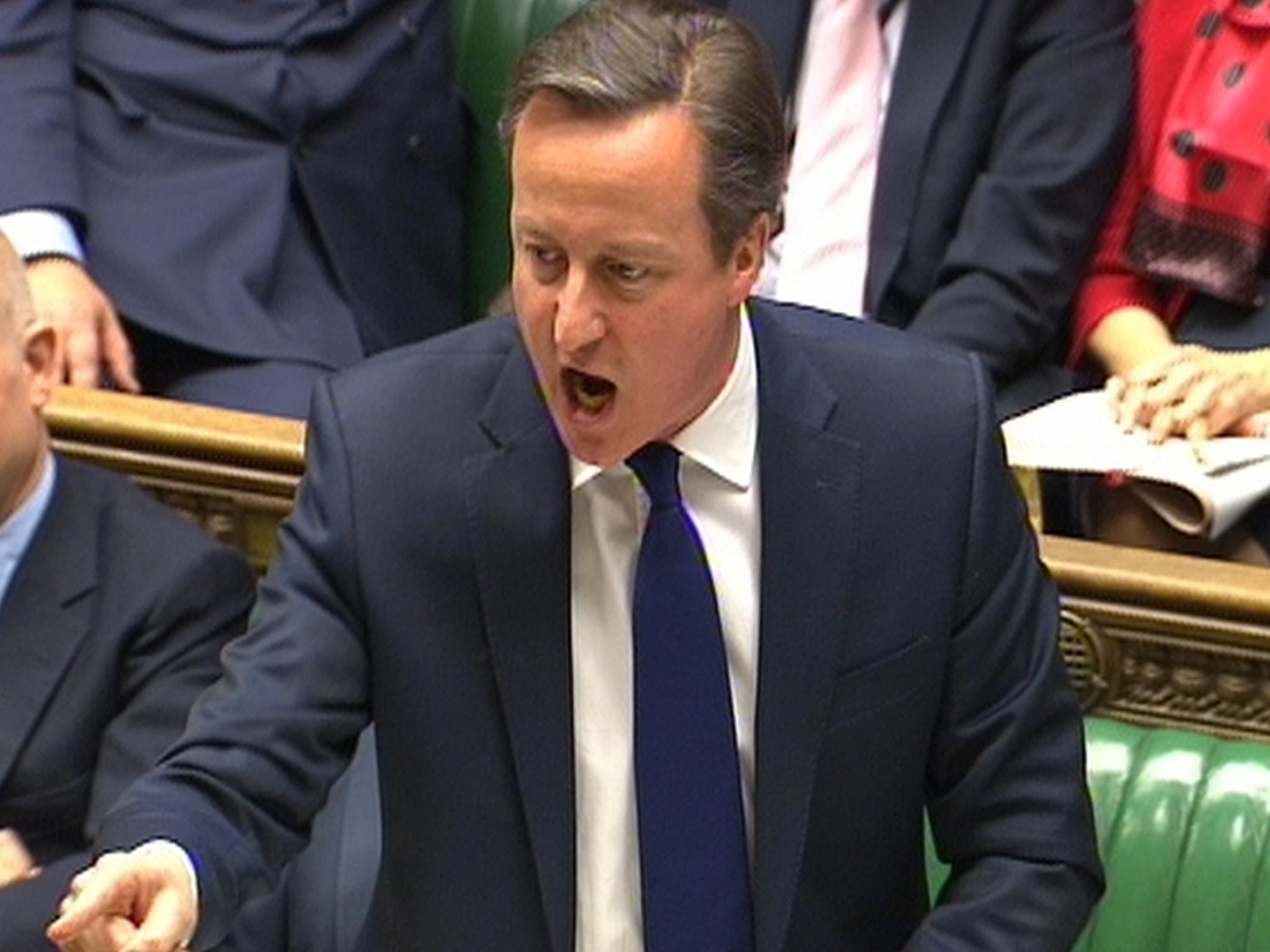 David Cameron wrong-footed the Labour leader on Wednesday