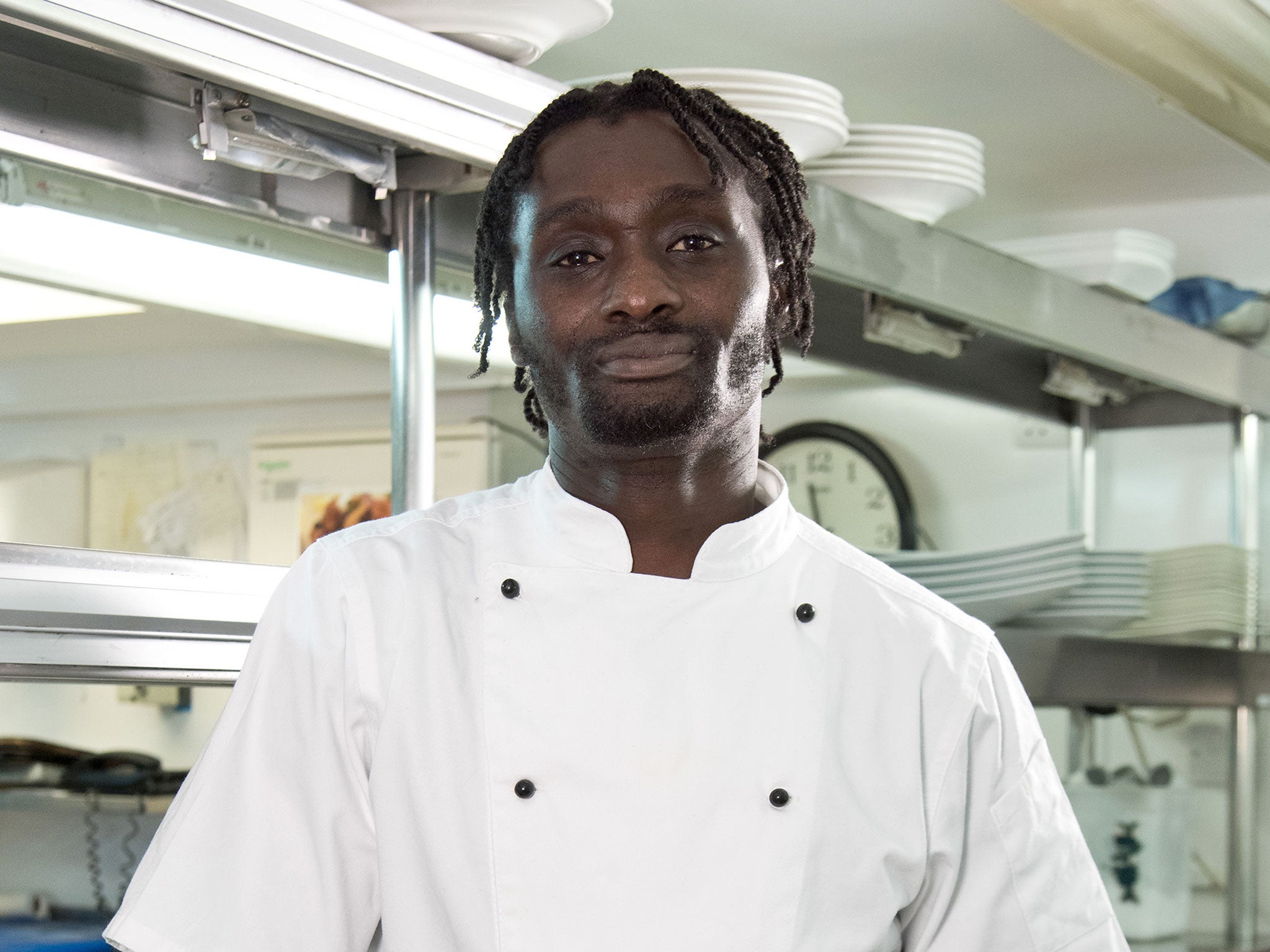 Christopher's head chef Francis Agyepong (Getty)