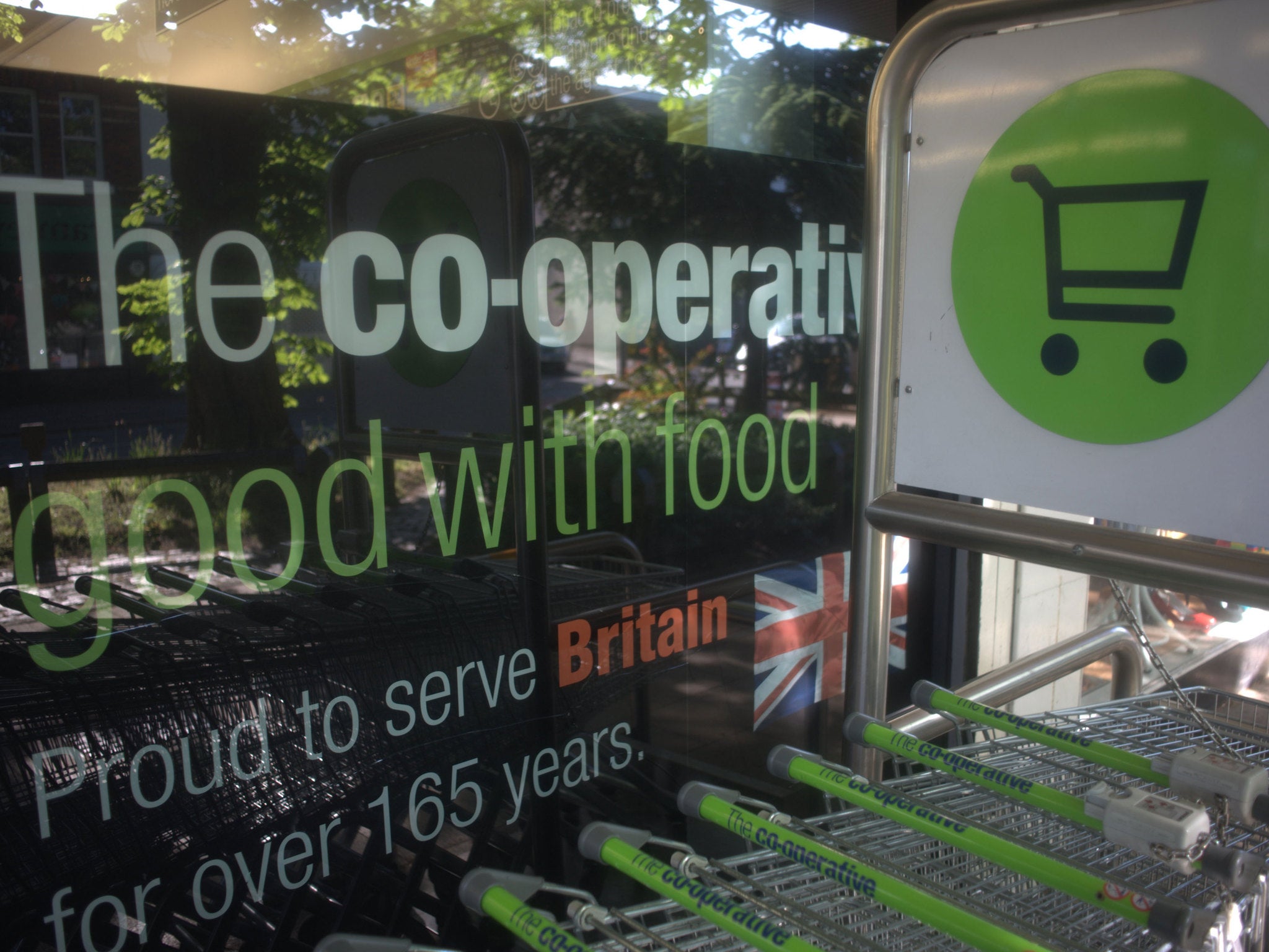 Co-op continues to be heavily loss making, although the headline number is quite a bit less than last year.