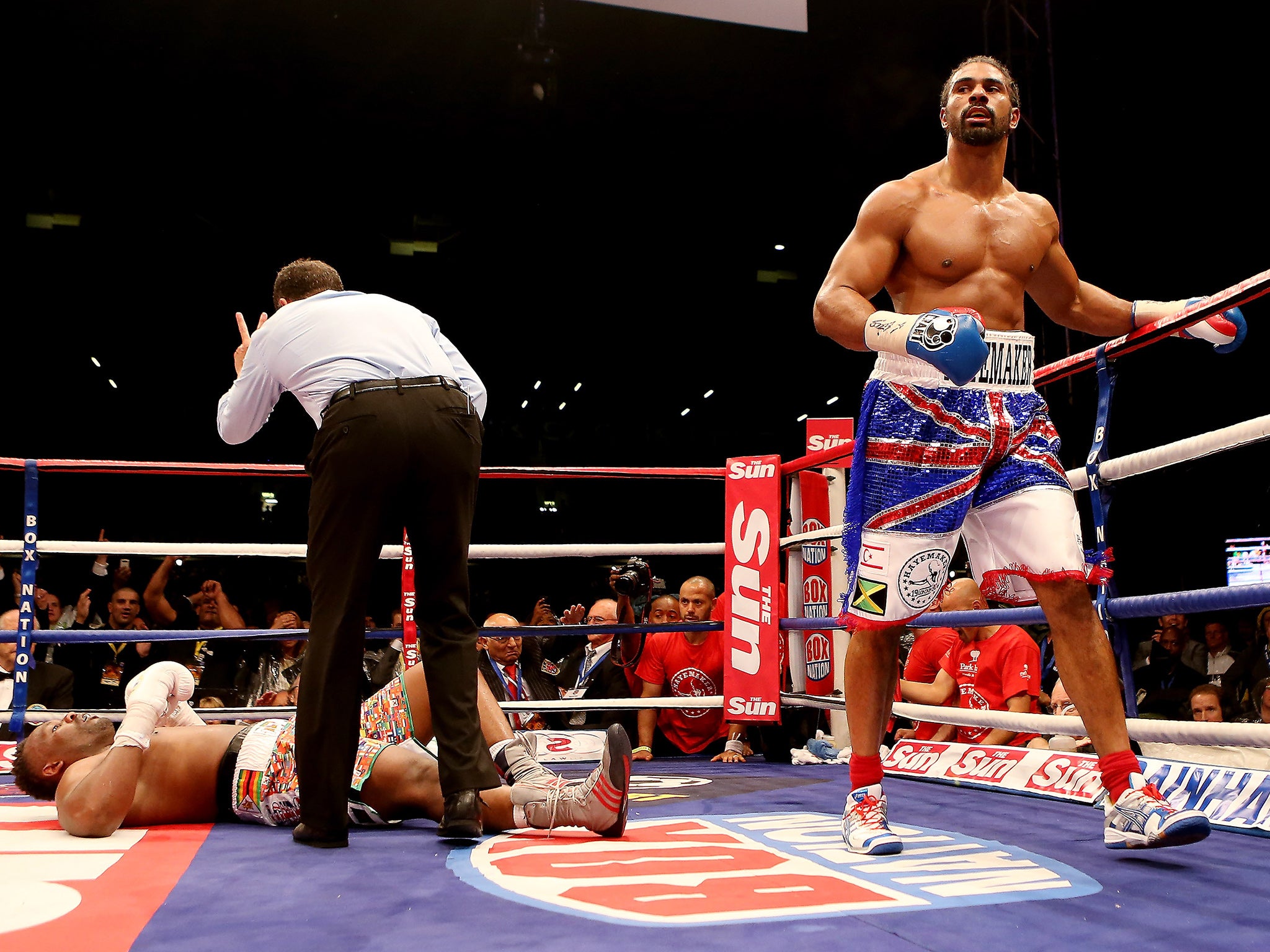 Haye has not fought since his 2012 victory over Dereck Chisora