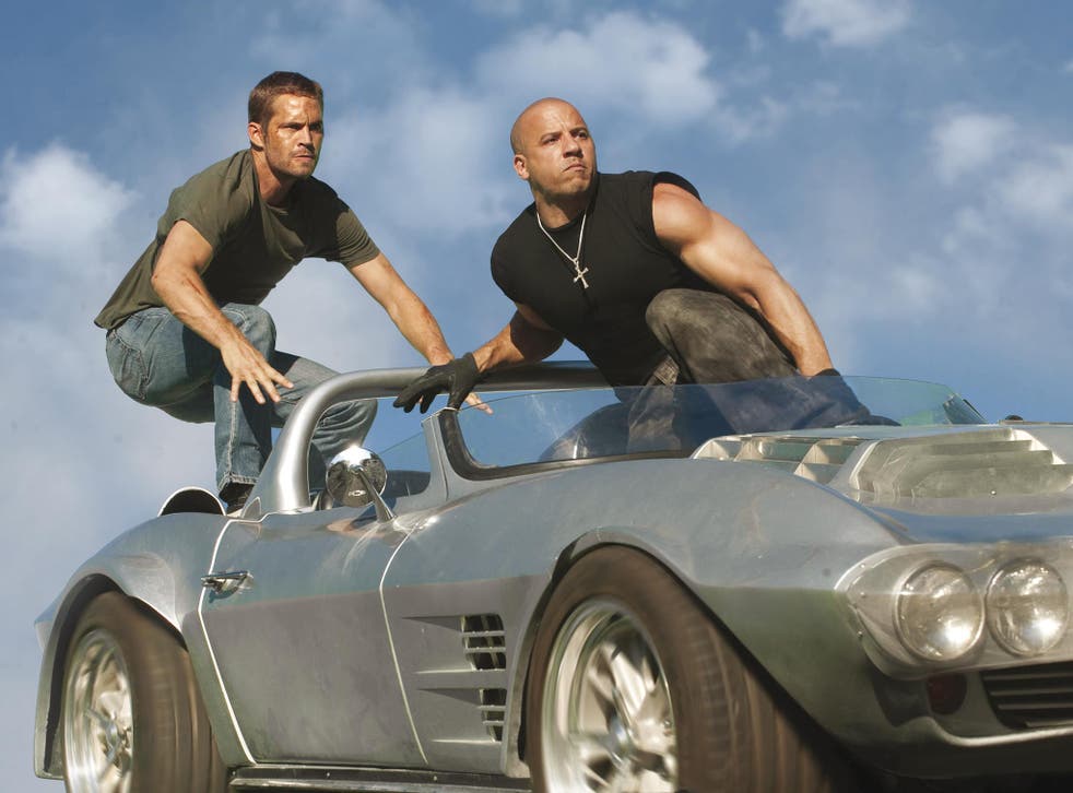 Paul Walker and Vin Diesel in Fast and Furious 5