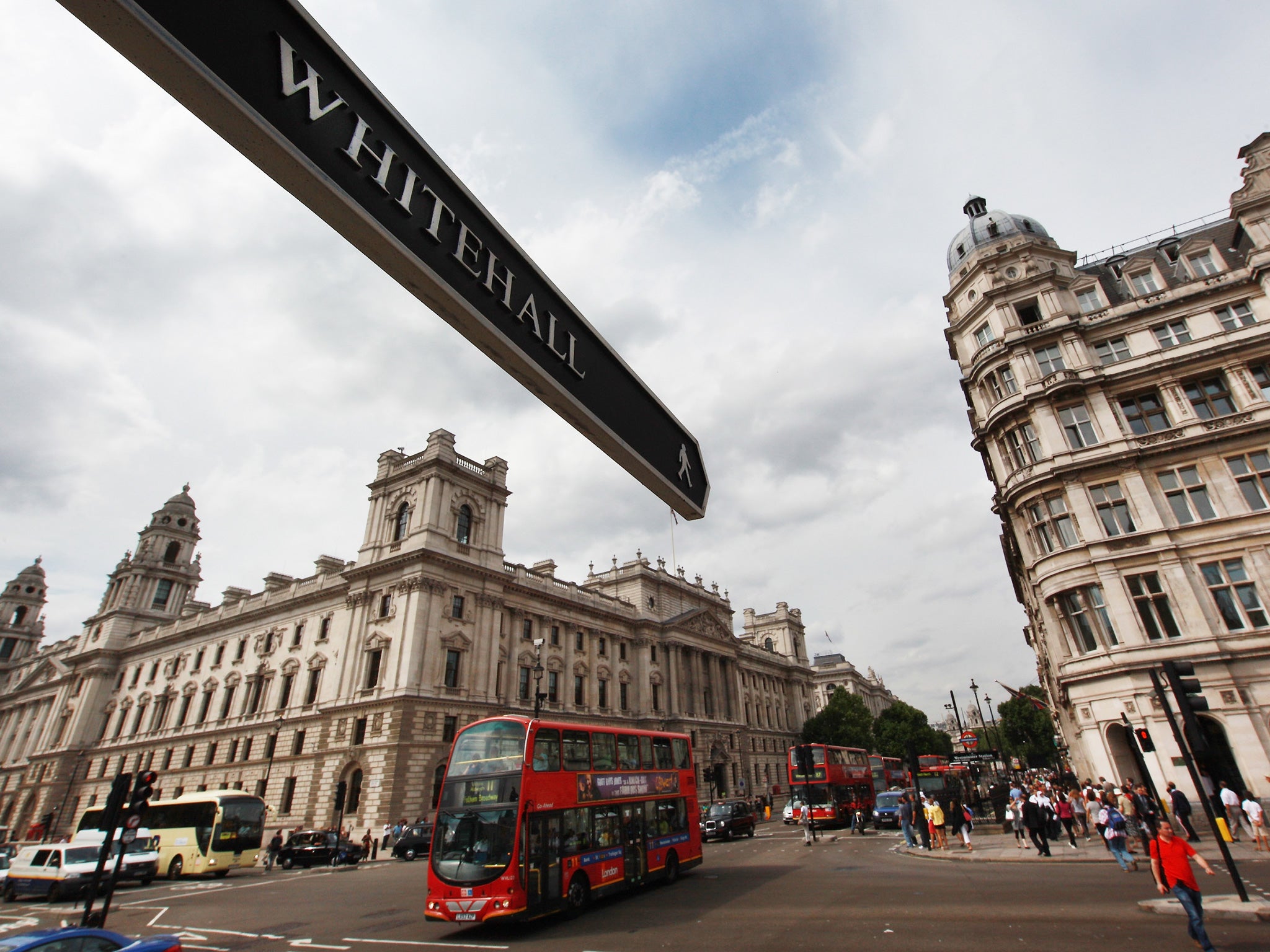 An “old boys network” runs Whitehall, according to a report