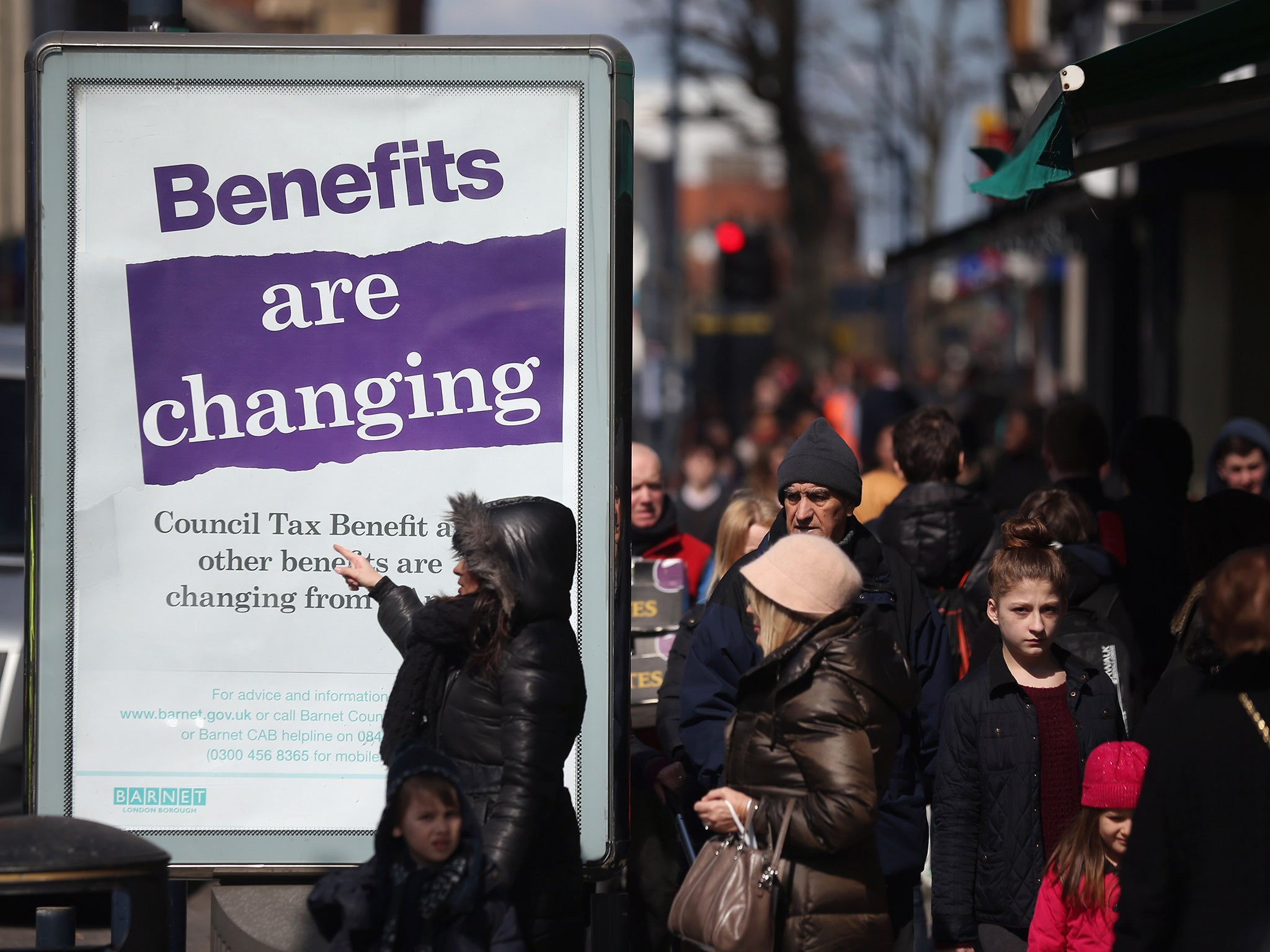 Nine in ten people believe the welfare state is “facing severe problems”