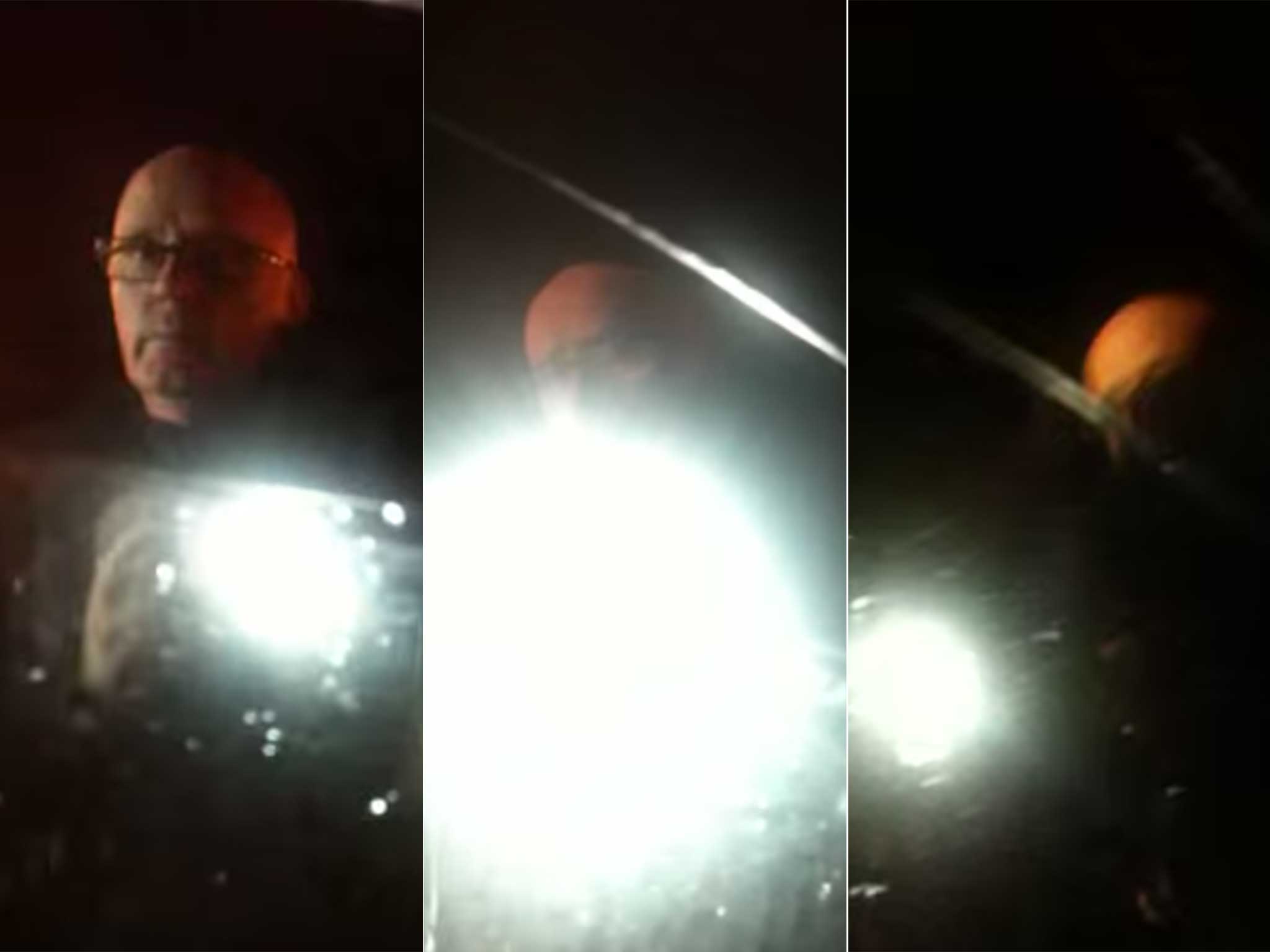 Screengrabs from the video