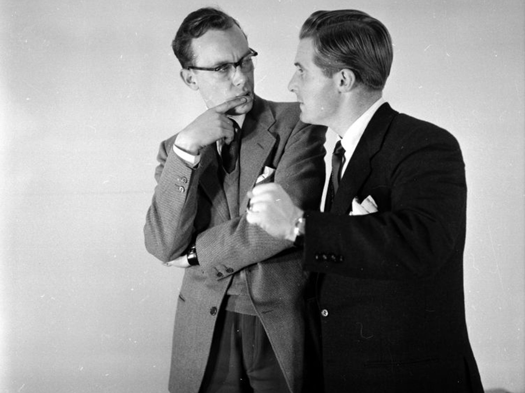On their third visit to the Glasgow Empire in the early 1950s, Morecambe and Wise were received in complete silence