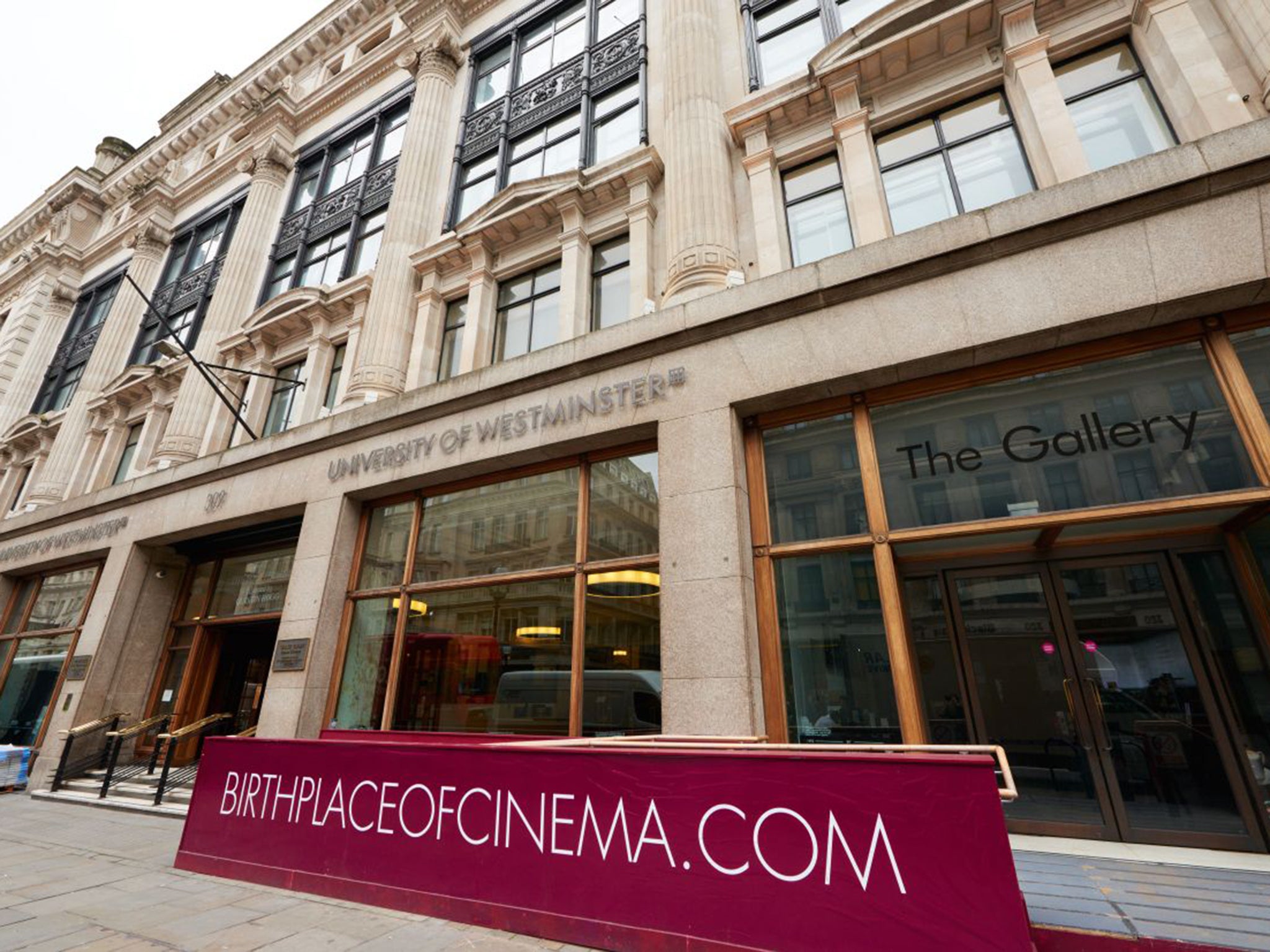 The Regent Street building today