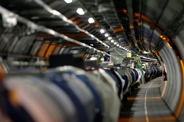 Interest in machines such as the Large Hadron Collider at Cern is creating a buzz around physics (AP)