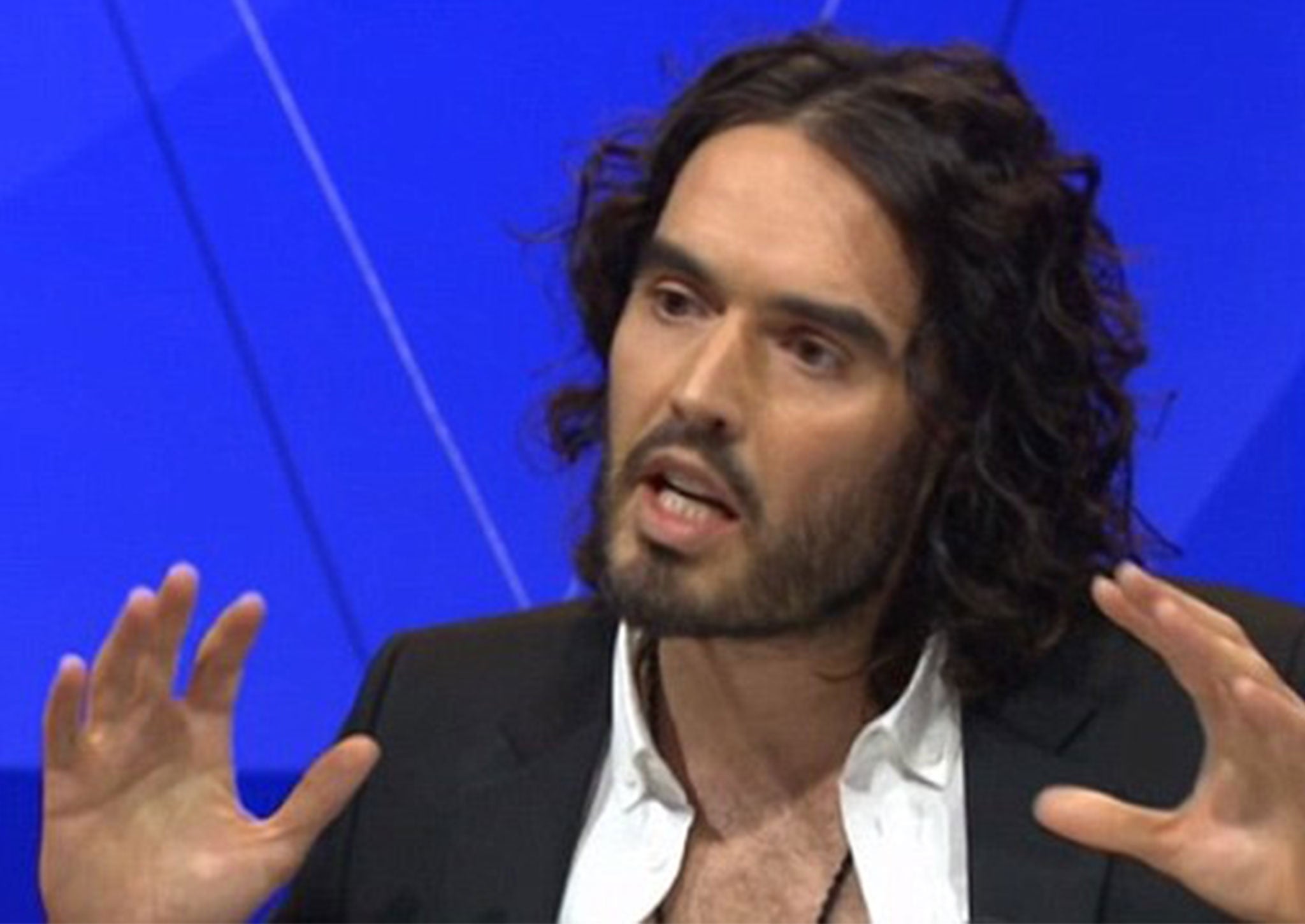 “Why vote? We know it’s not going to make any difference,” ranted Russell Brand