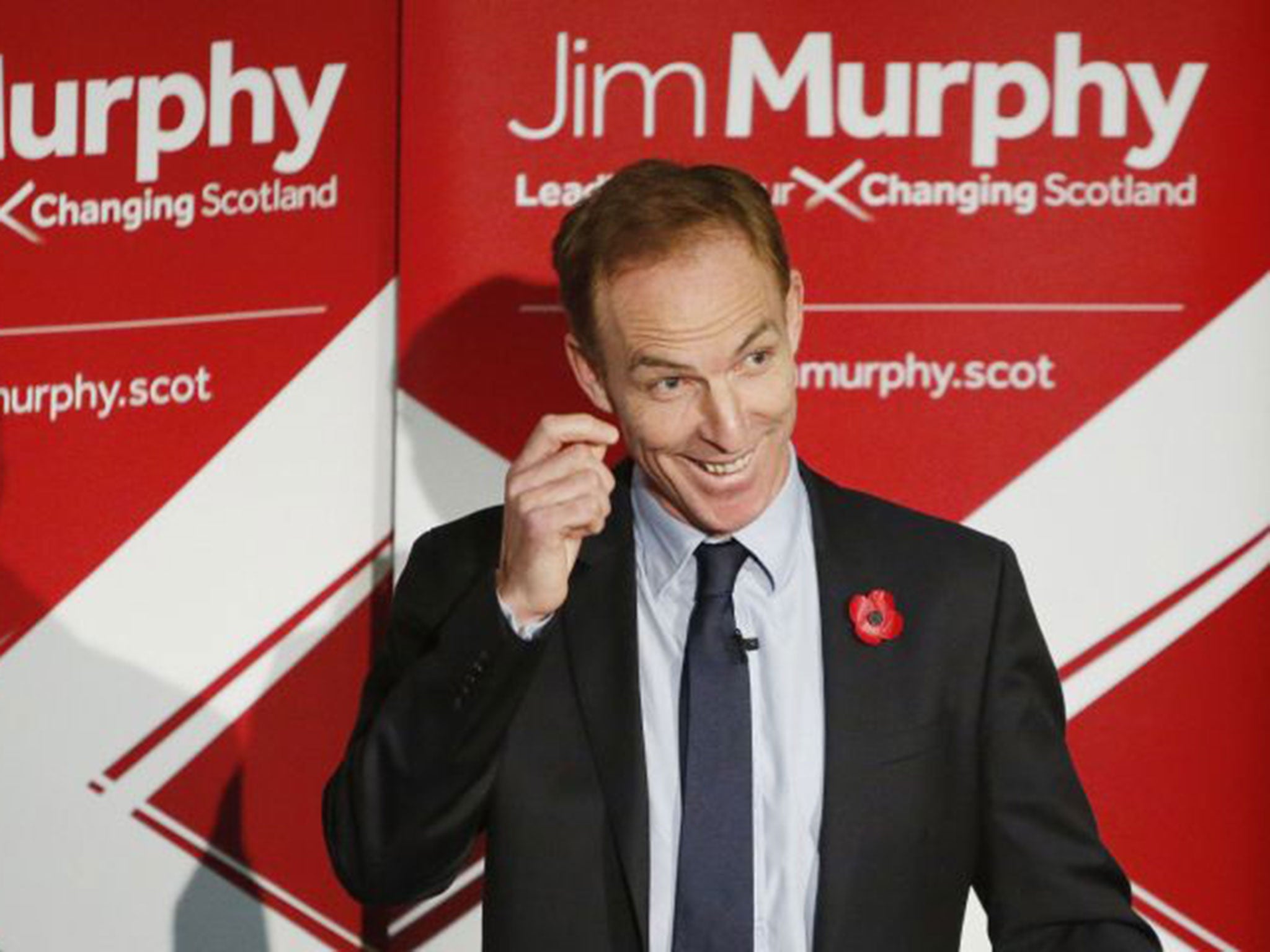 Scottish Labour leader, Jim Murphy, believes it is purely between Labour or the Tories over who can form the next UK government