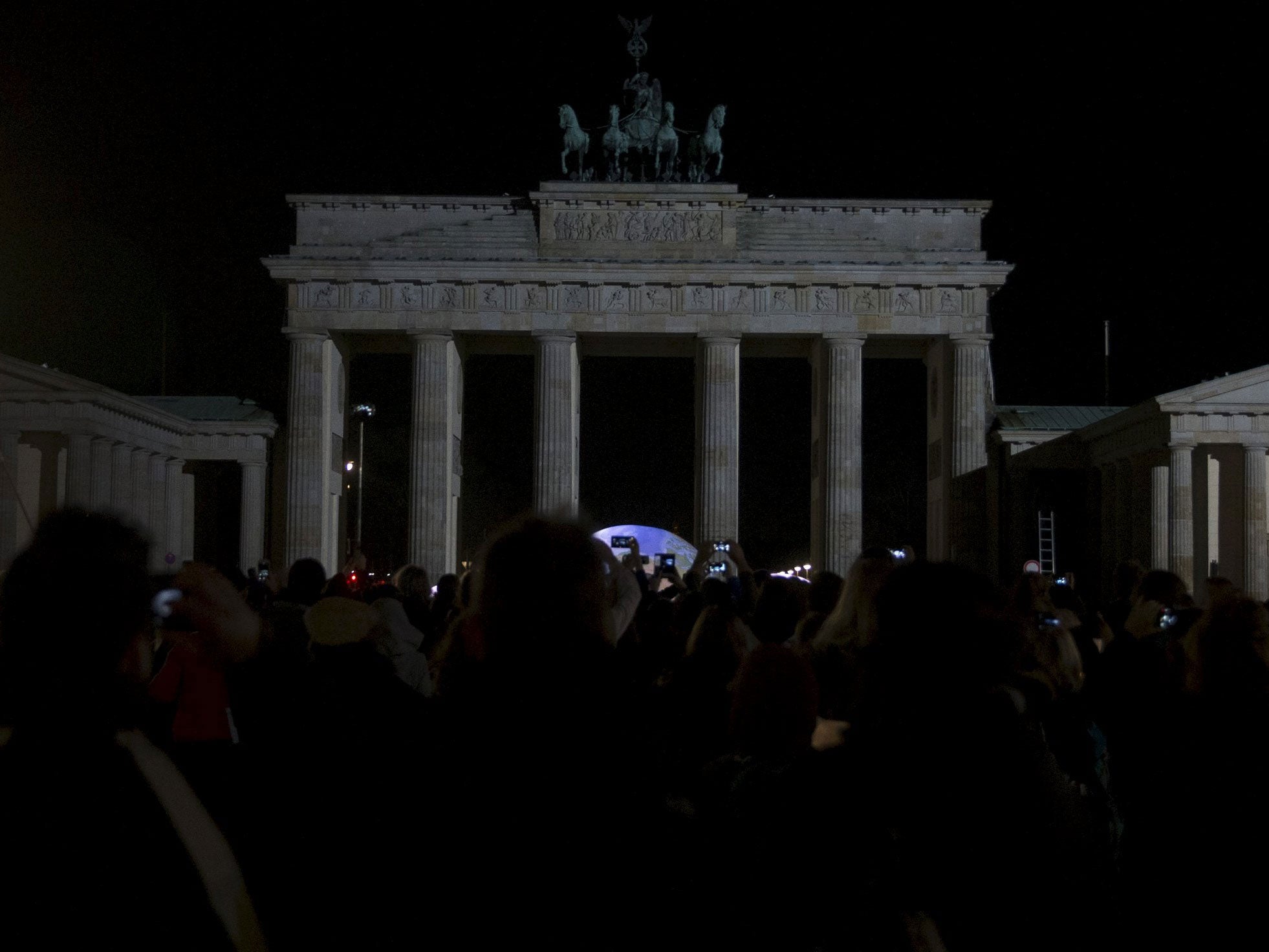 Environmentally friendly Berlin turned off the lights for Earth Hour