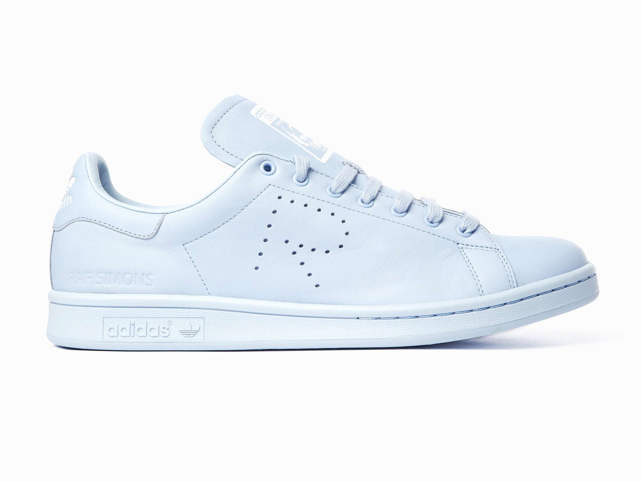 The most fashionable shoe of the moment, I think, is the Adidas Stan Smith