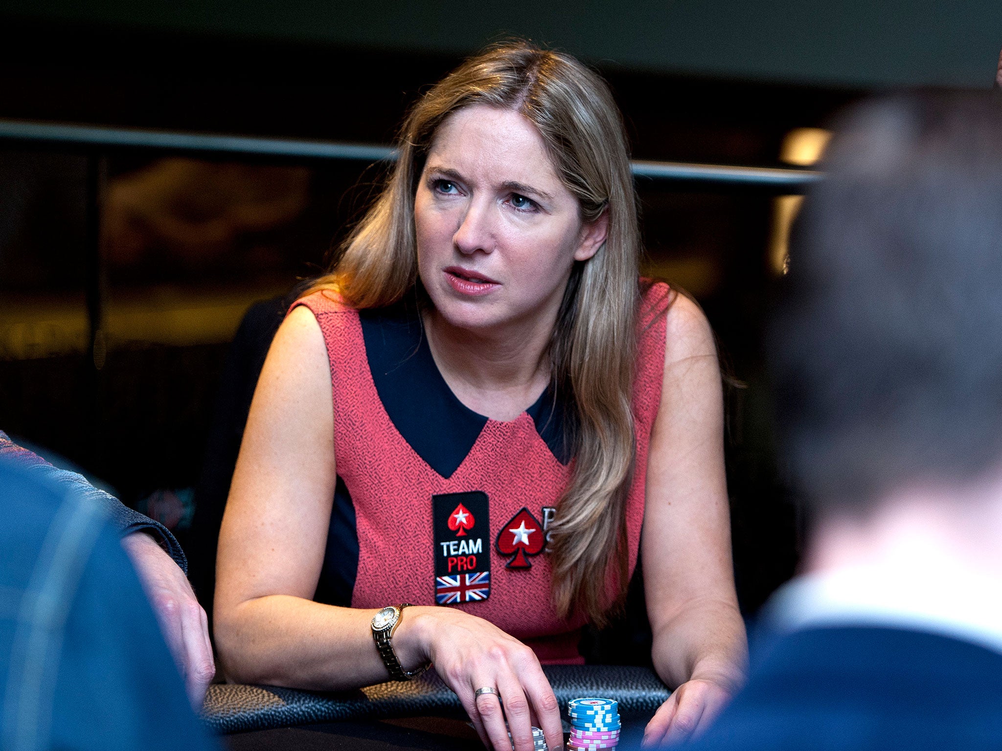Professional poker player Victoria Coren