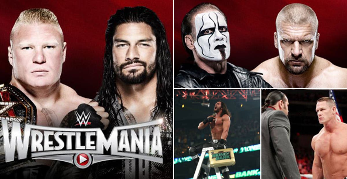 Wrestlemania 31 live: Seth Rollins wins the WWE World Heavyweight title ...