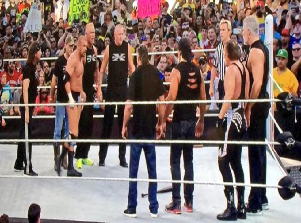 Wrestlemania 31 Five Things We Learnt Including Every Member Of Nwo And Dx Squaring Off The Independent The Independent