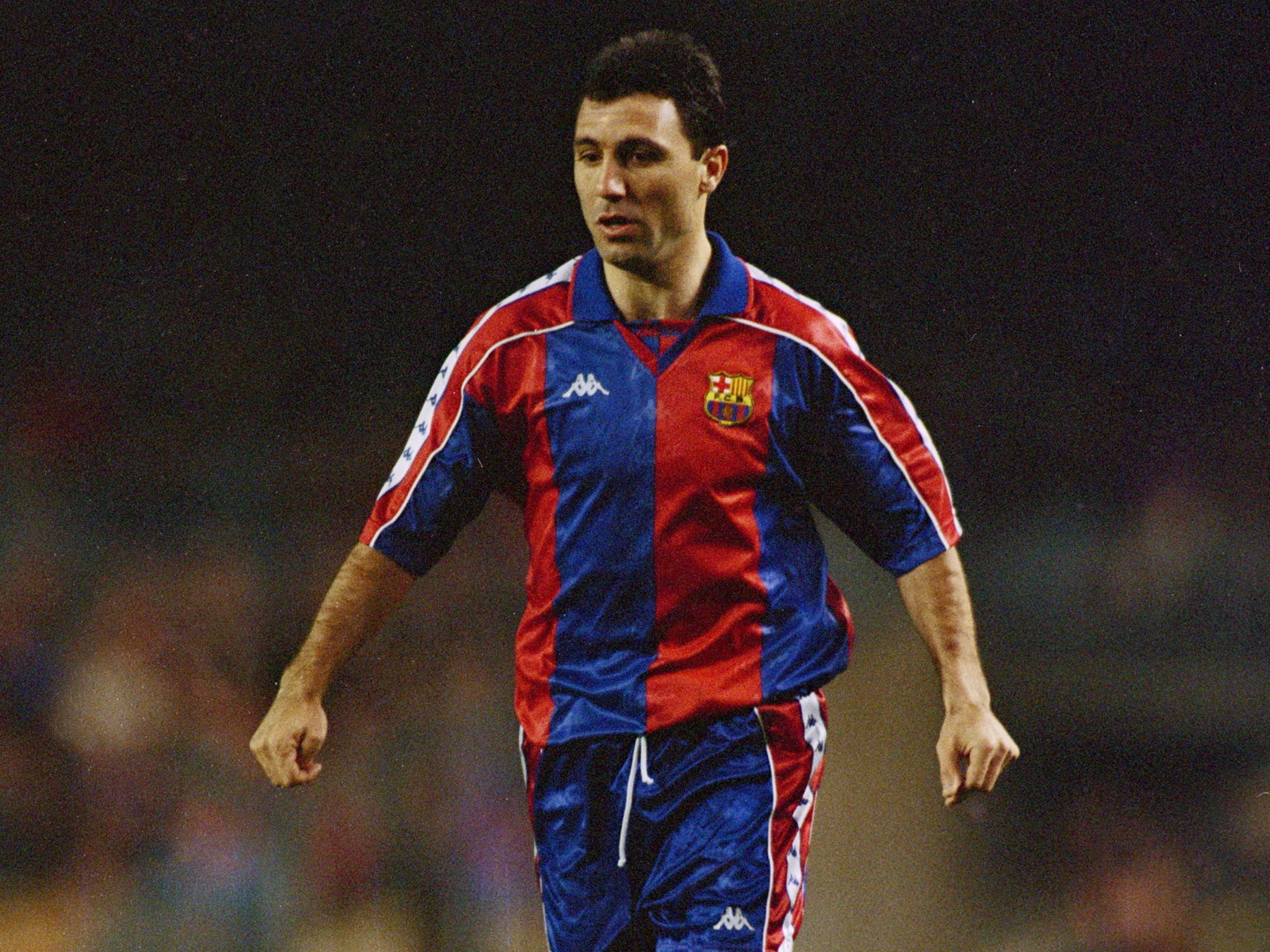 Hristo Stoichkov Barcelona shirt