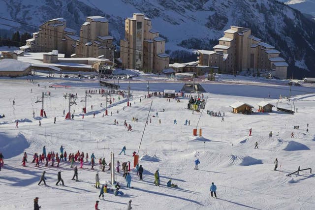 Avoriaz in the French Alps, where more snow is expected