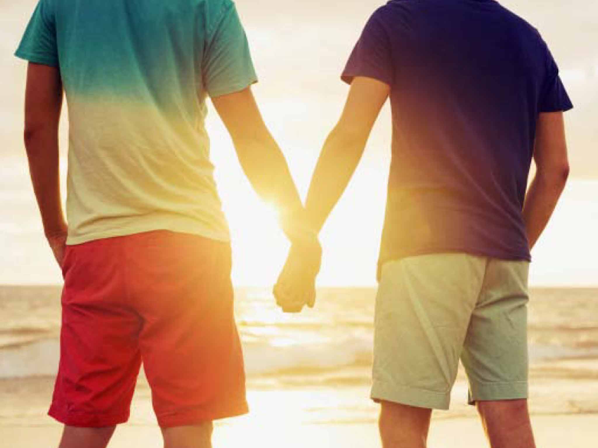 Many same sex couples remain unsure about showing affection on holiday