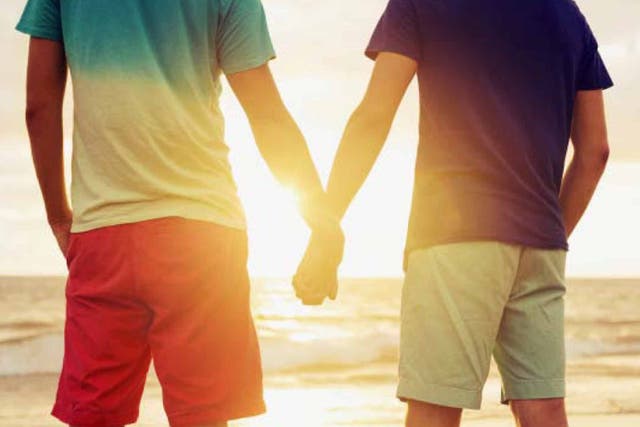 Many same sex couples remain unsure about showing affection on holiday