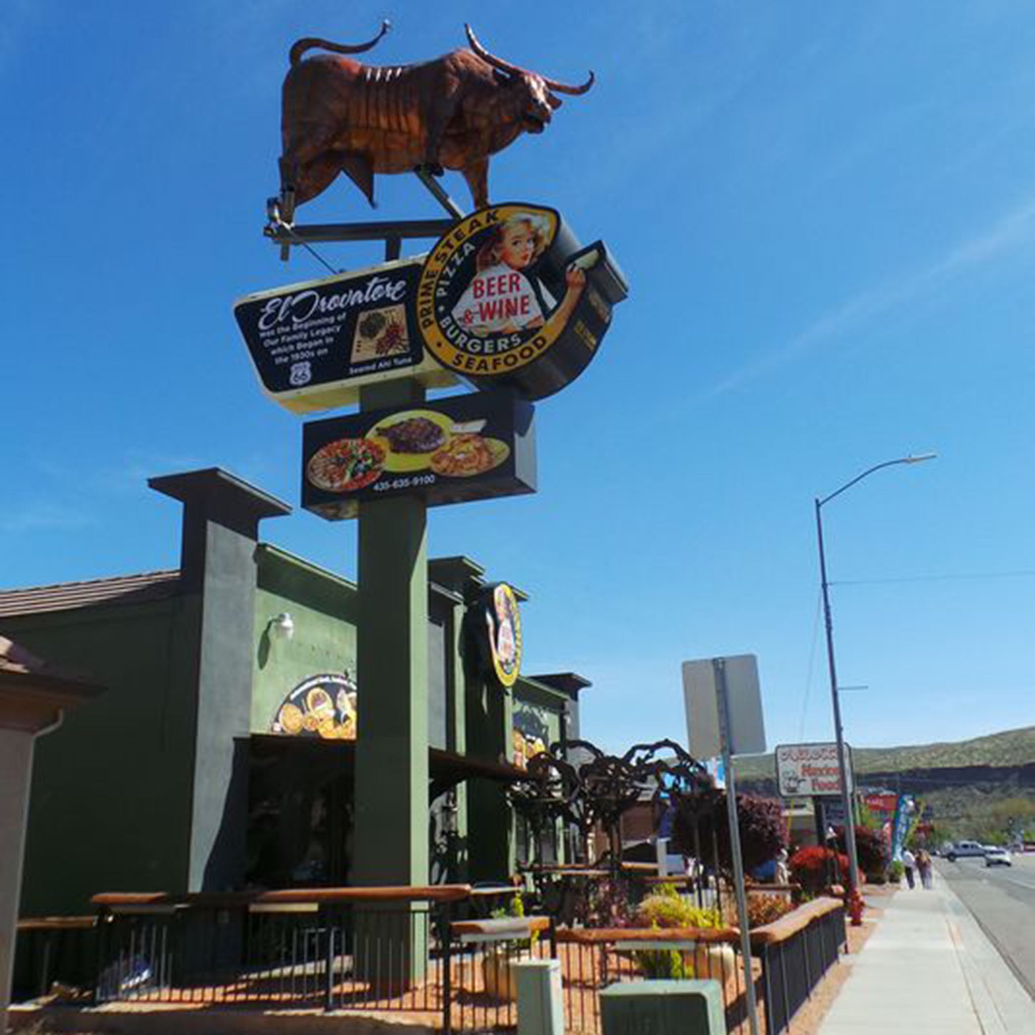 Barista's has drawn criticism from Hurricane residents who are offended by the extremely large genitals of its bull sculpture