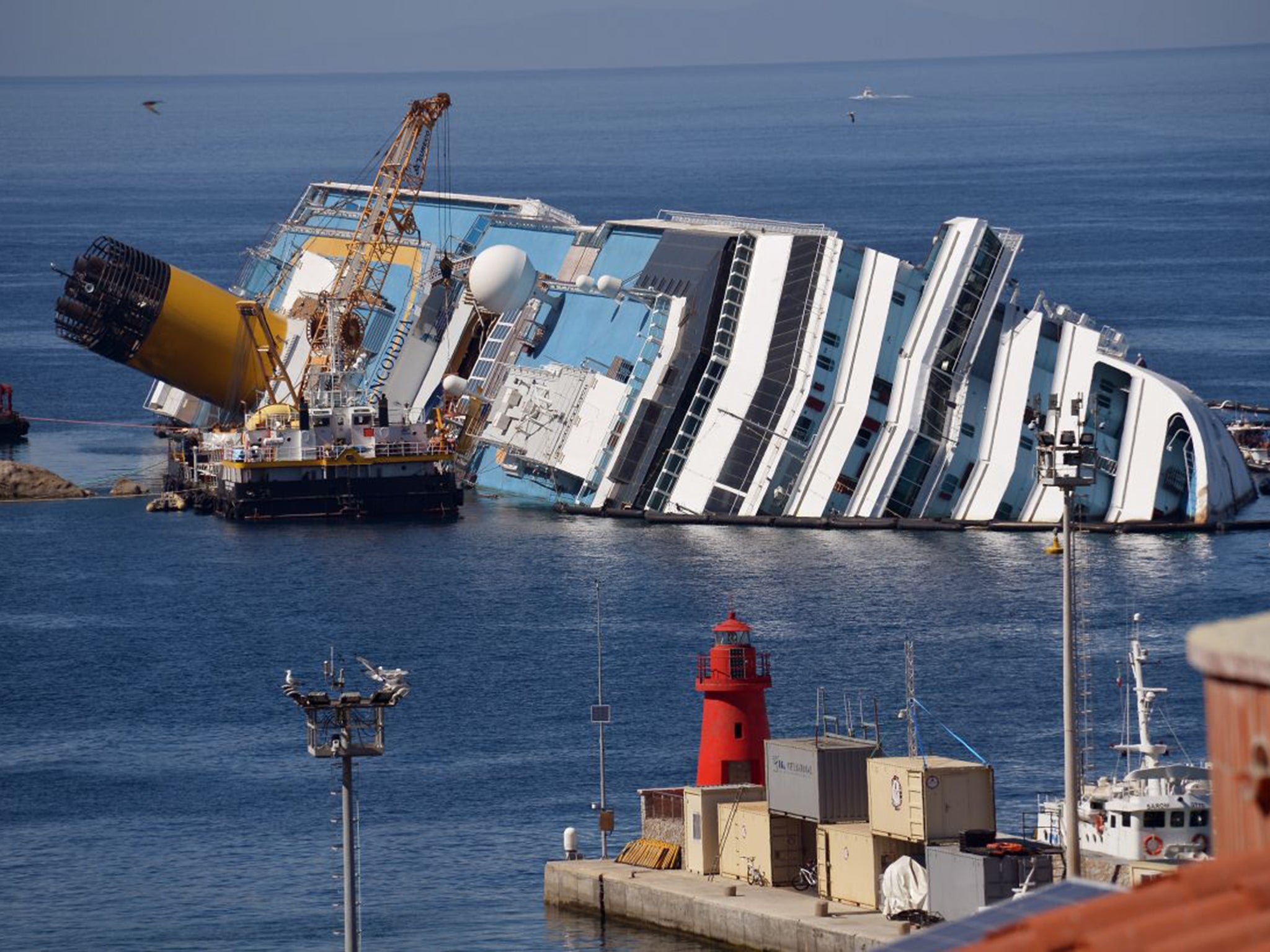 The ‘Costa Concordia’ sank in 2012 with the loss of 32 lives