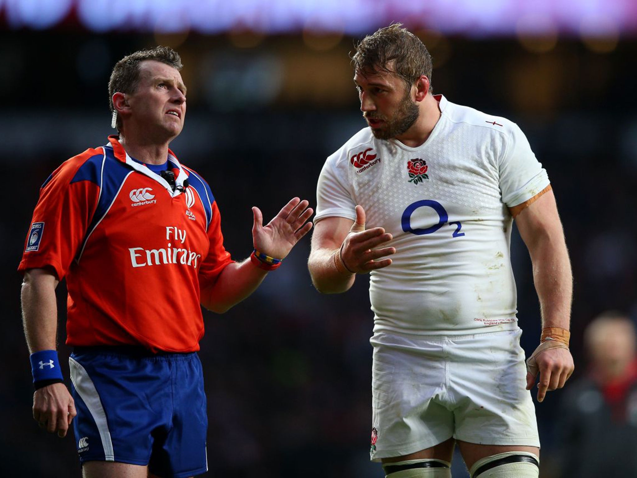 Nigel Owens suffered abuse on Twitter after refereeing England’s Six Nations decider against France earlier this month