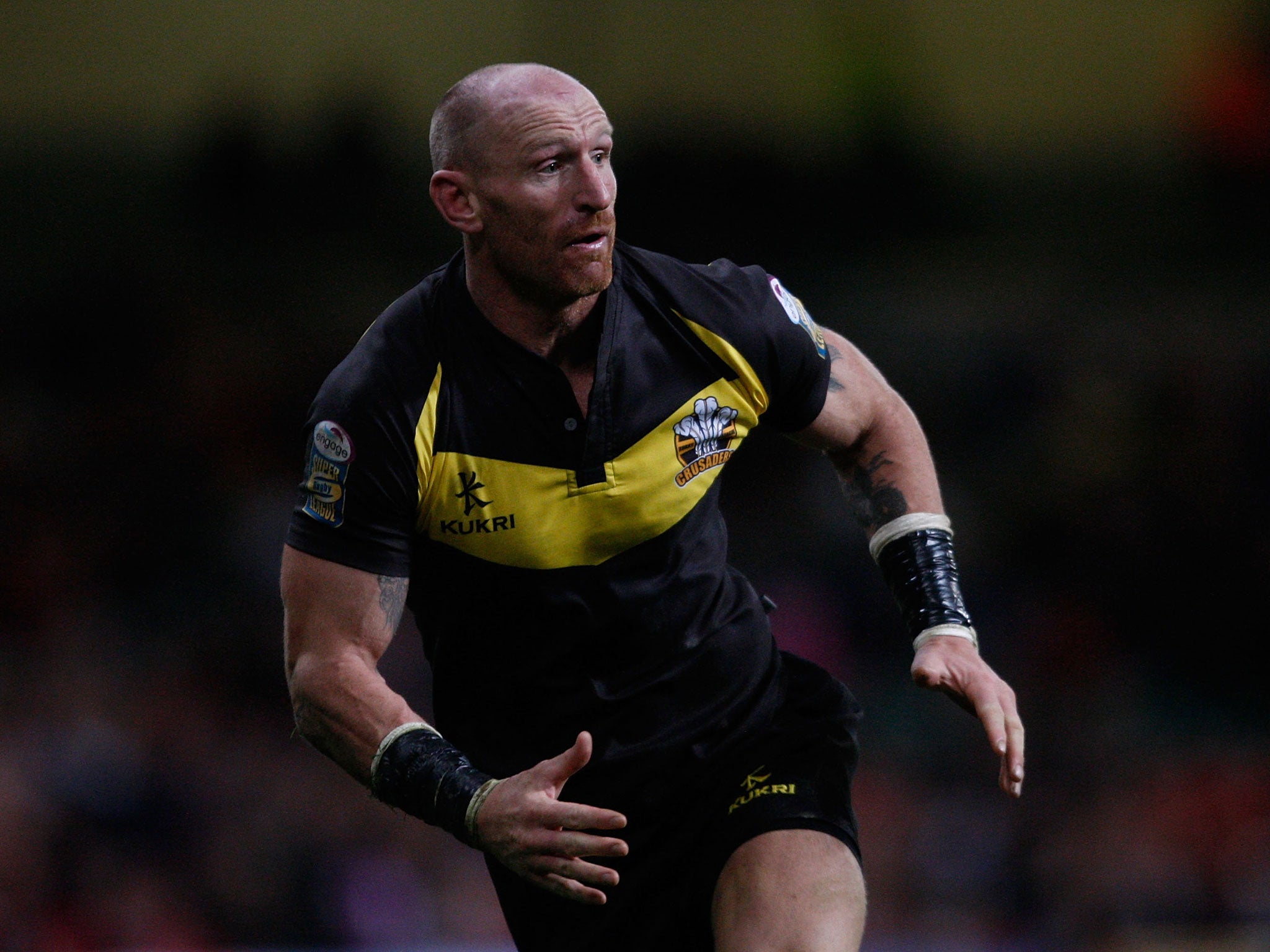 Former Wales and Lions captain, Gareth Thomas, broke rugby taboo by revealing he was gay in a 2009 Daily Mail interview, saying: 'I don't want to be known as a gay rugby player.' (Getty)