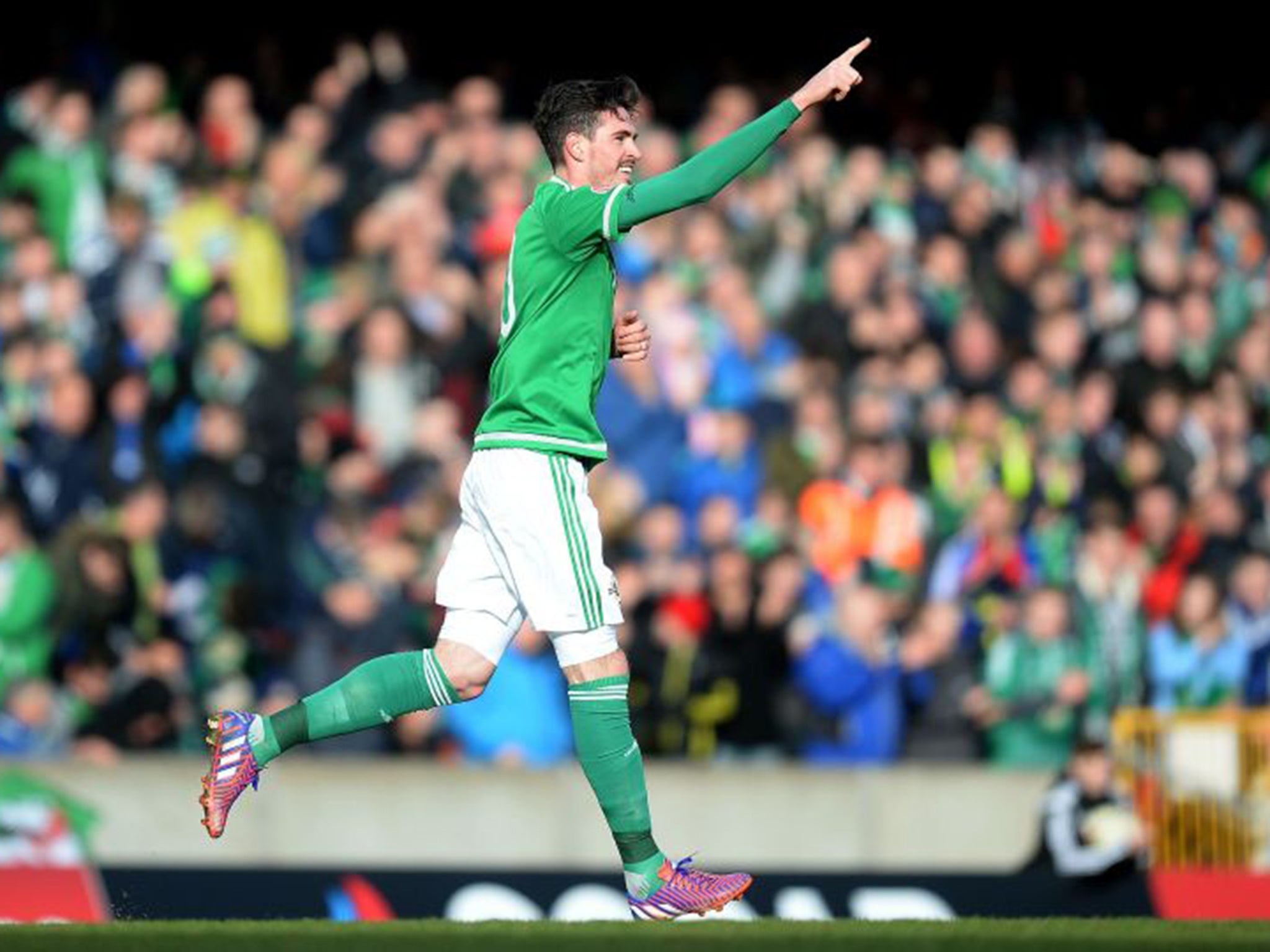 Kyle Lafferty has scored five goals in qualifying