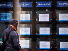 UK unemployment rises for first time in two years