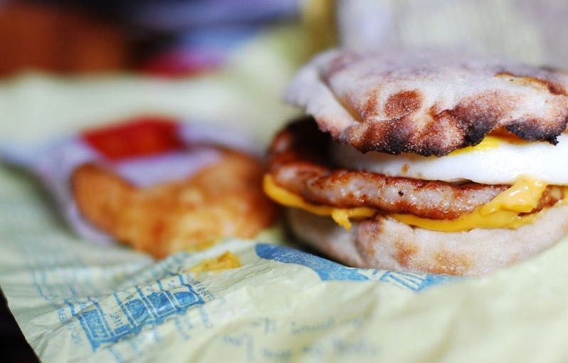 Apparently McDonald’s has trouble making sausage and eggs at the same time as burgers and chicken