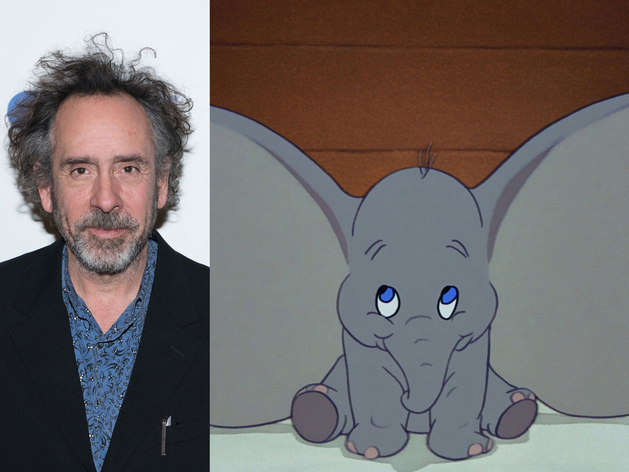 Tim Burton will direct a live-action remake of the 1941 classic animation Dumbo