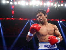 Boxer Manny Pacquiao begs for Filipina woman's life