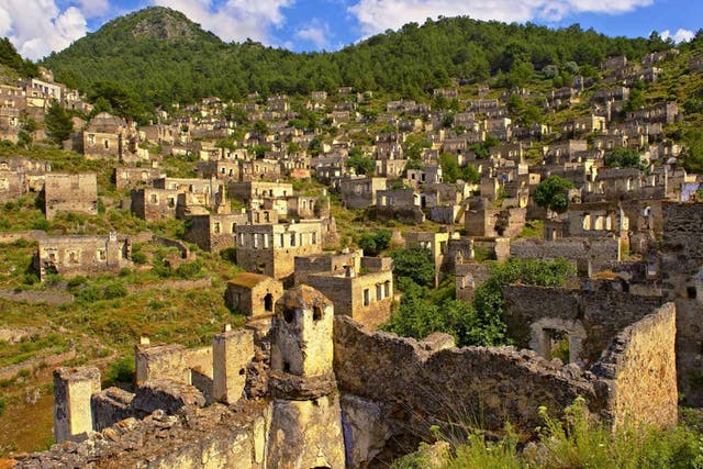 The ghost village of Kayakoy