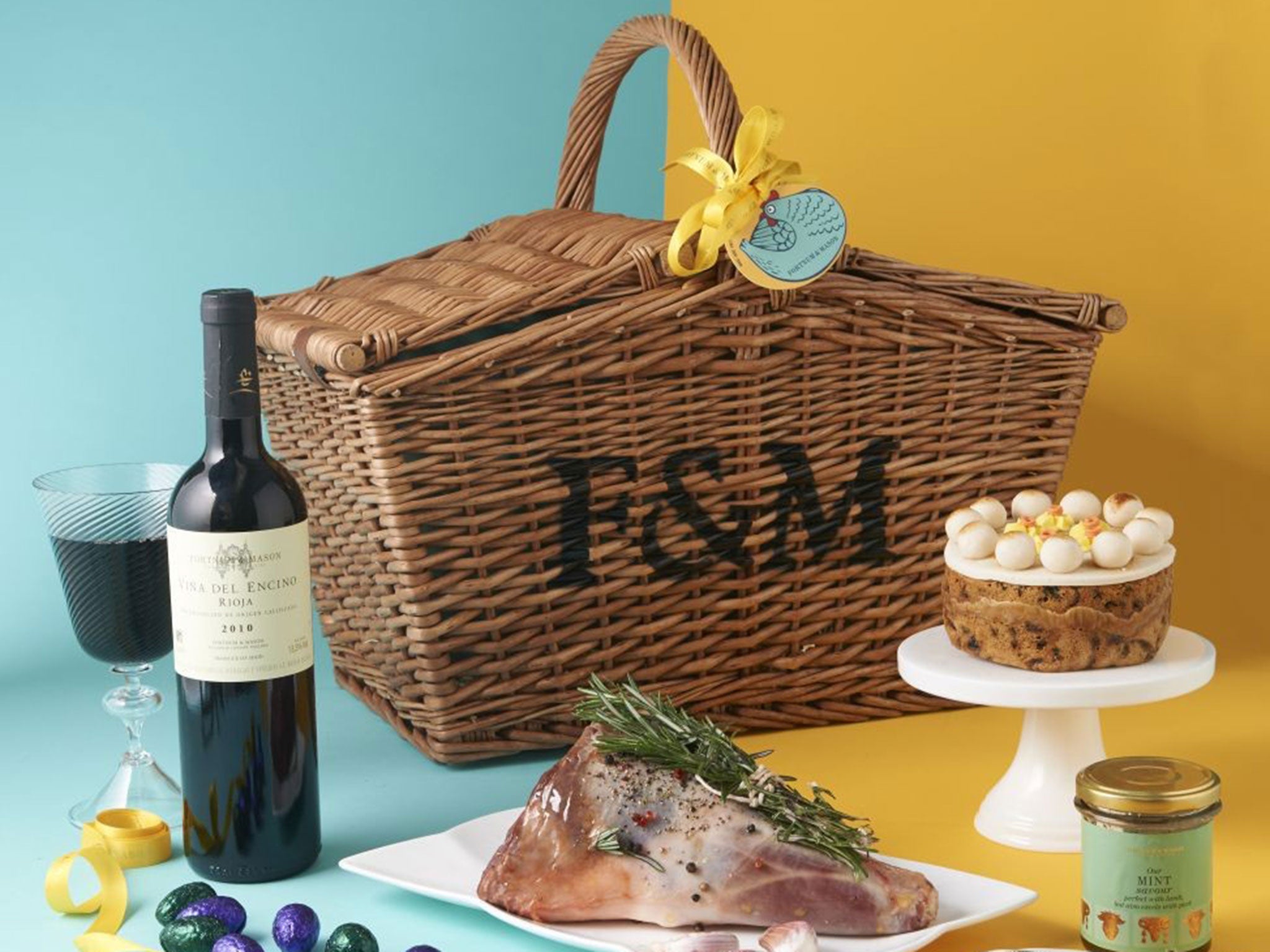 Fortnum & Mason hamper, £90, fortnumandmason.com