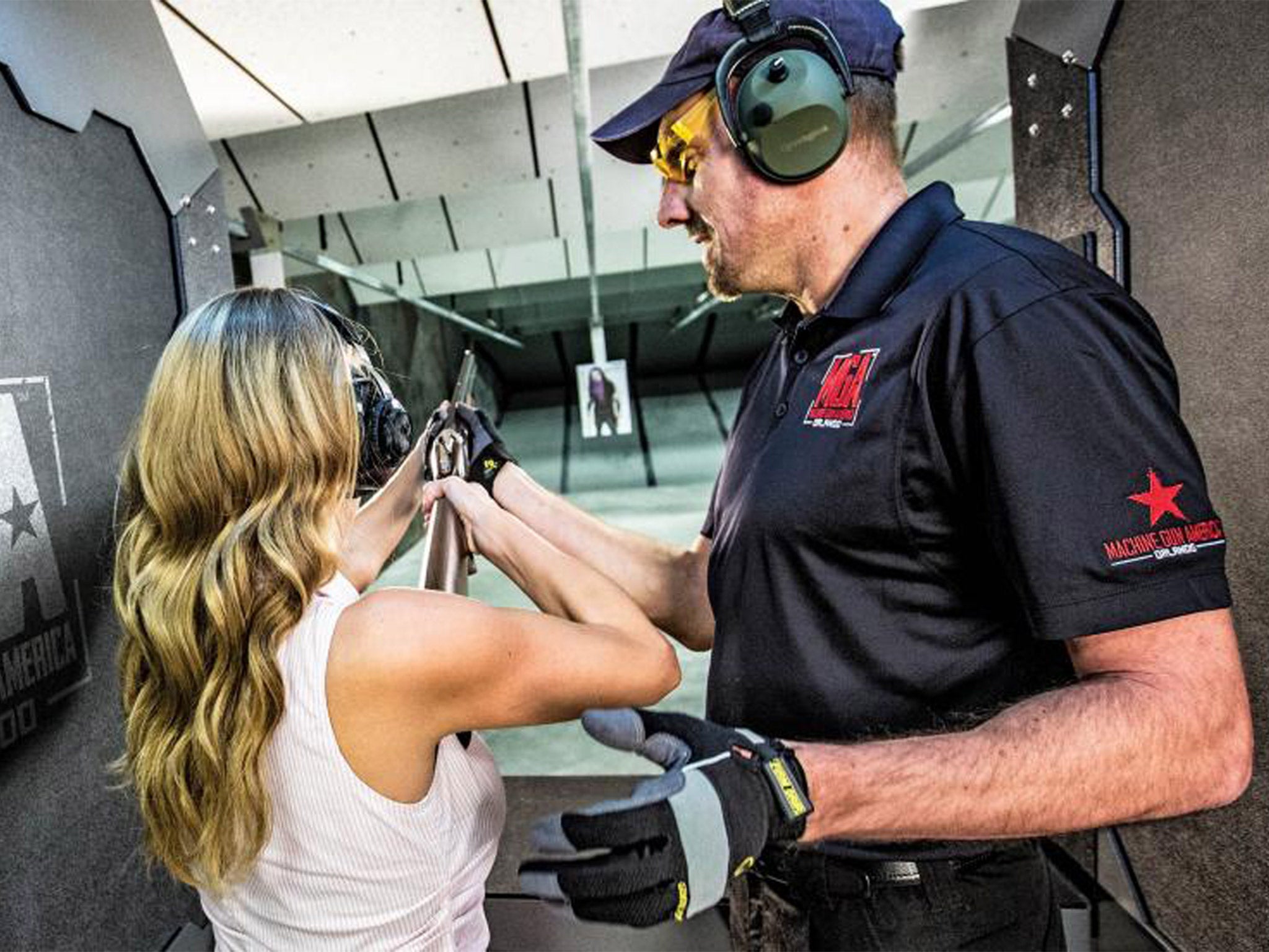 Automatic for the people: a customer takes aim at Orlando’s ‘adrenaline attraction’ Machine Gun America