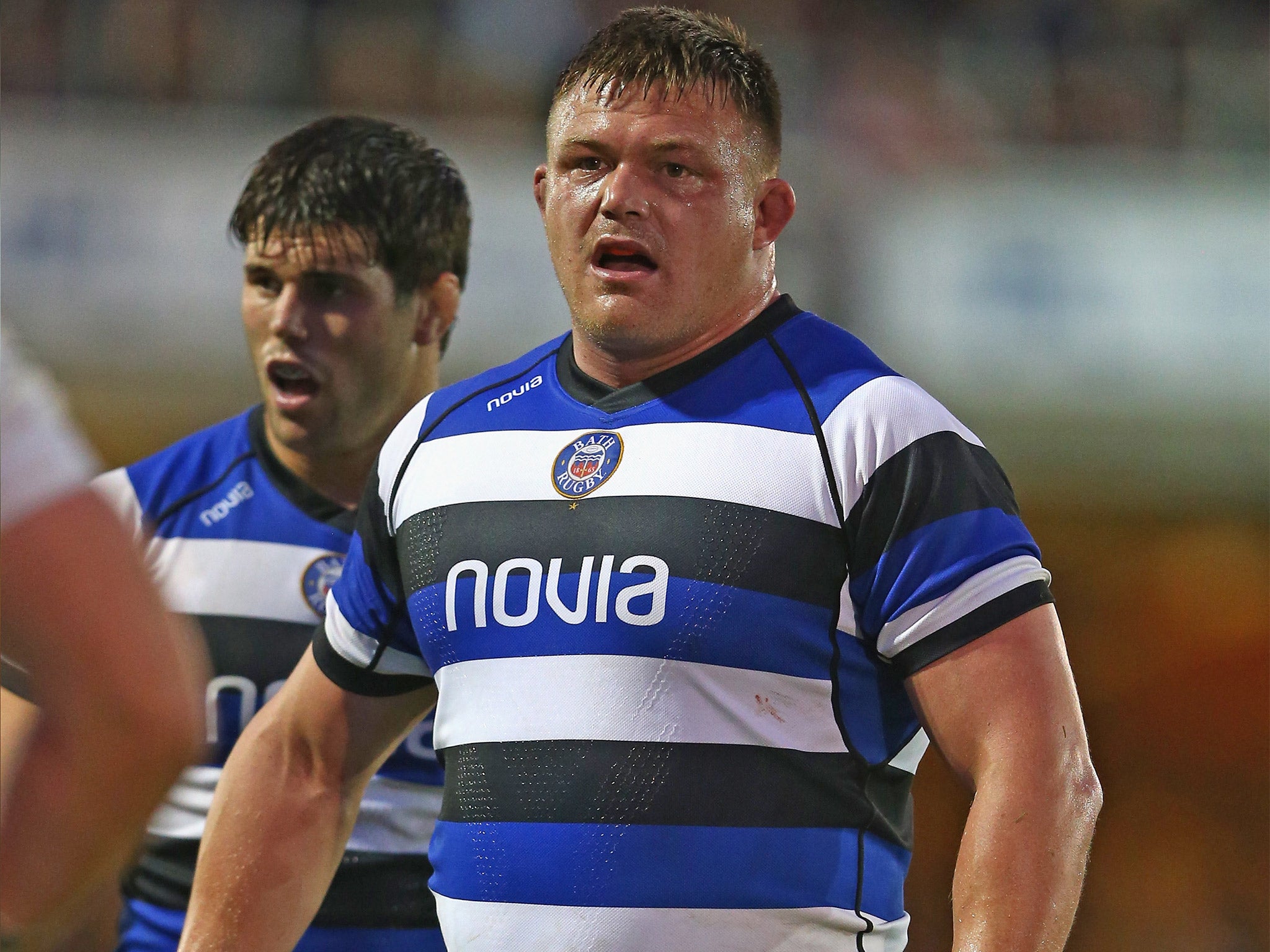 Prop David Wilson is on course to make his Bath comeback this month after a neck operation