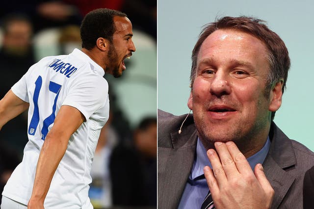 Andros Townsend and Paul Merson