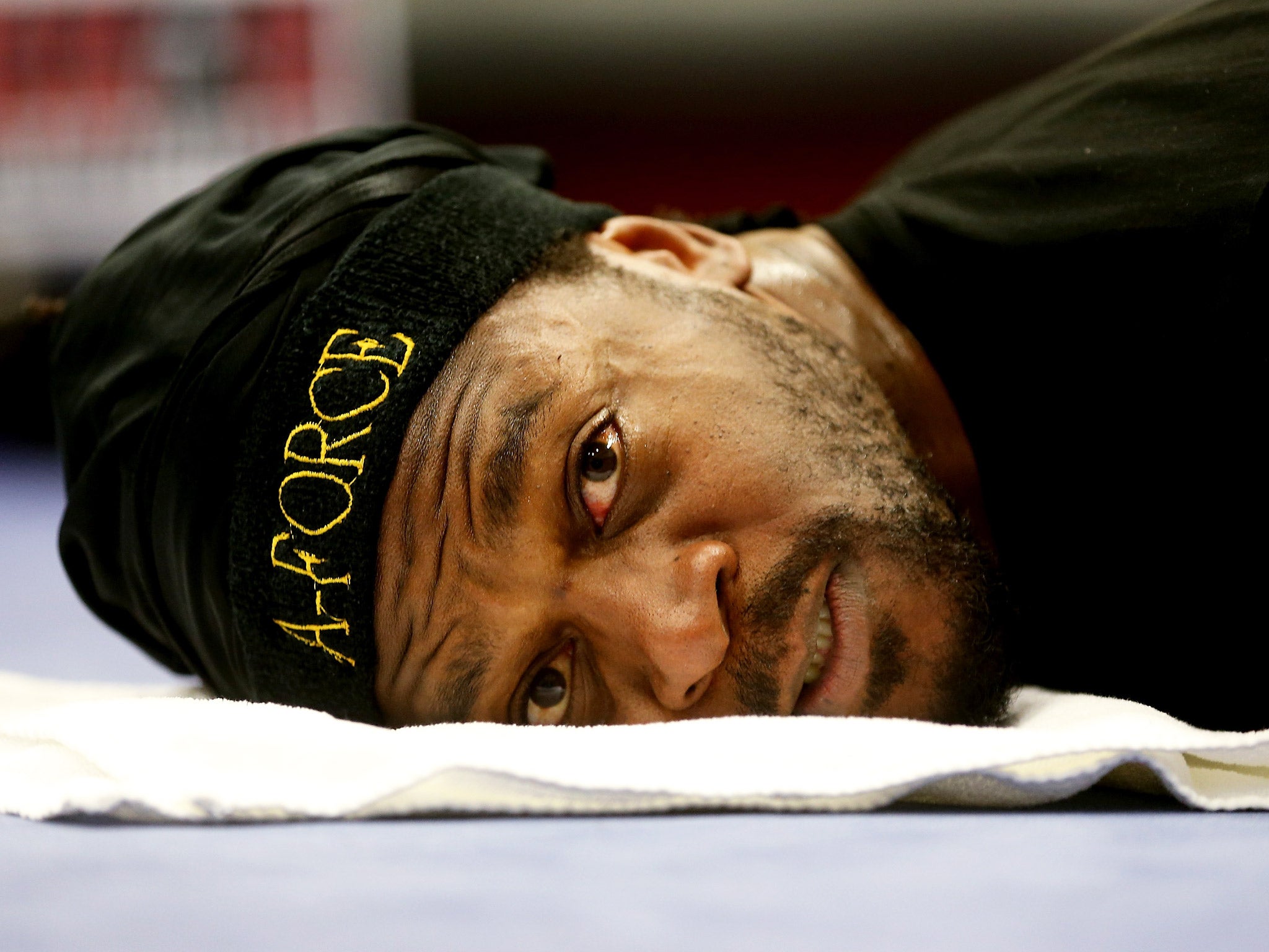 Easy target: Audley Harrison