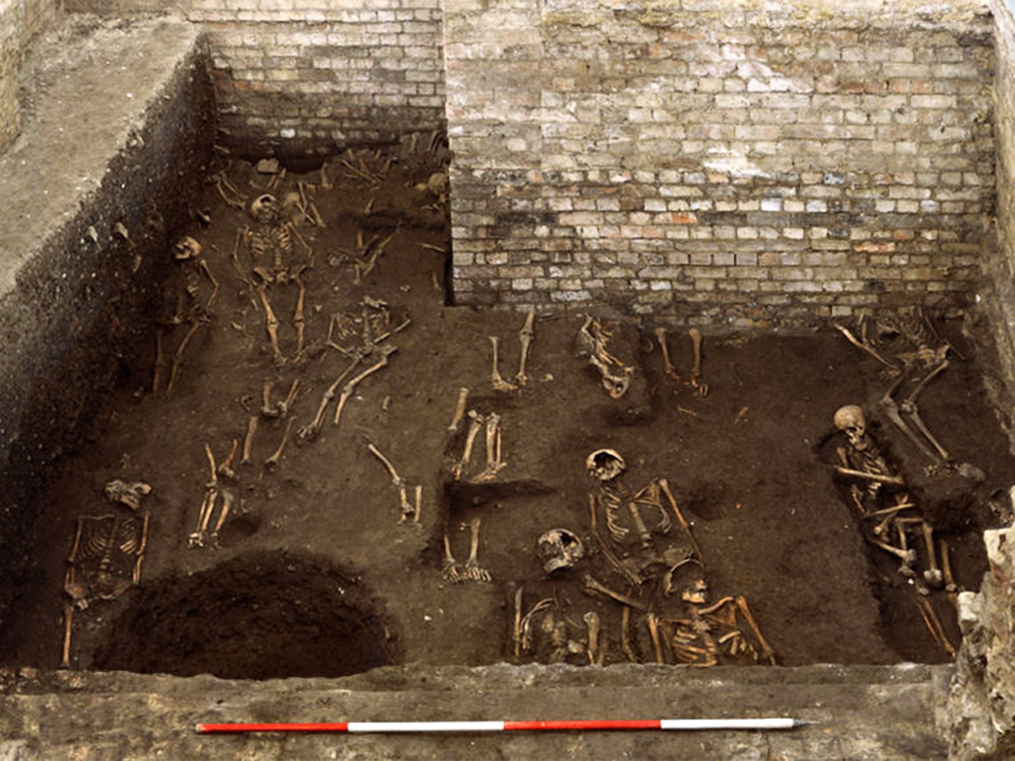 The remains of more than 1,000 people were unearthed beneath the Old Divinity School at St John’s College, University of Cambridge