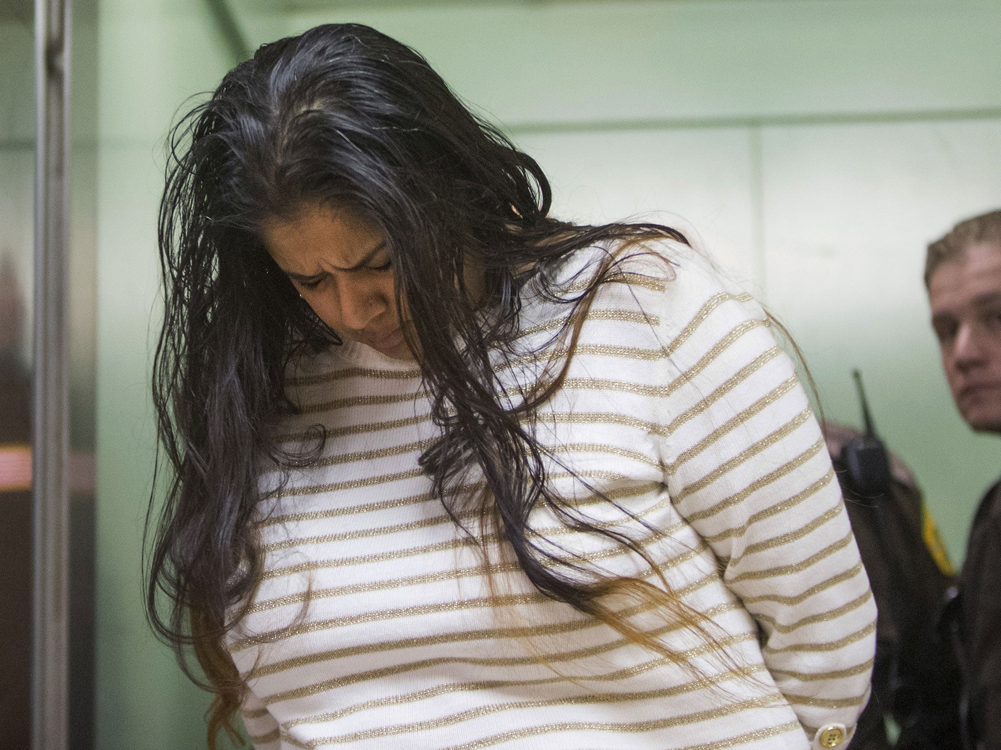 Purvi Patel is taken into custody after being sentenced to 20 years in prison for feticide and neglect of a dependent