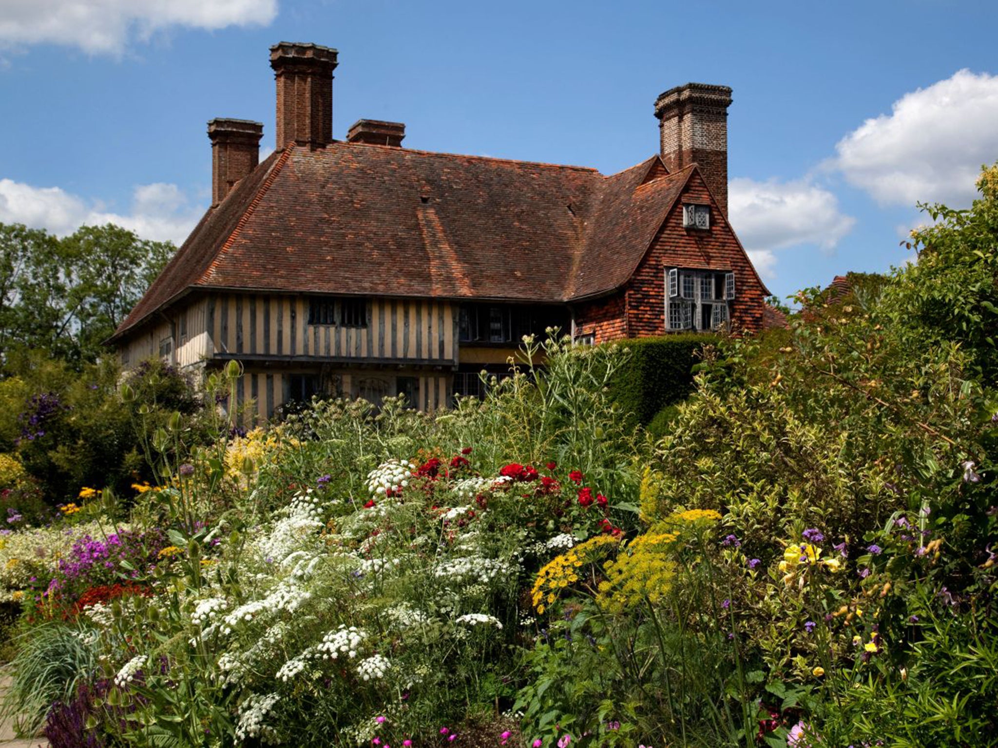Full bloom: the gardens at Great Dixter house in East Sussex