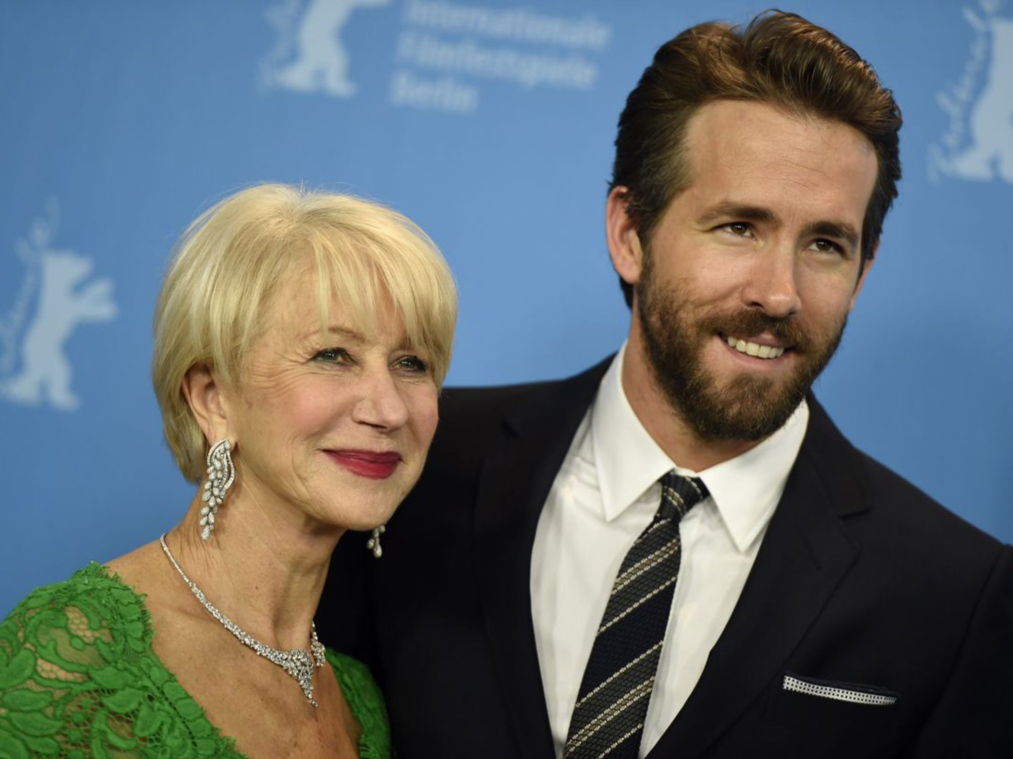 Ryan Reynolds and Helen Mirren together at this year’s Berlin International Film Festival