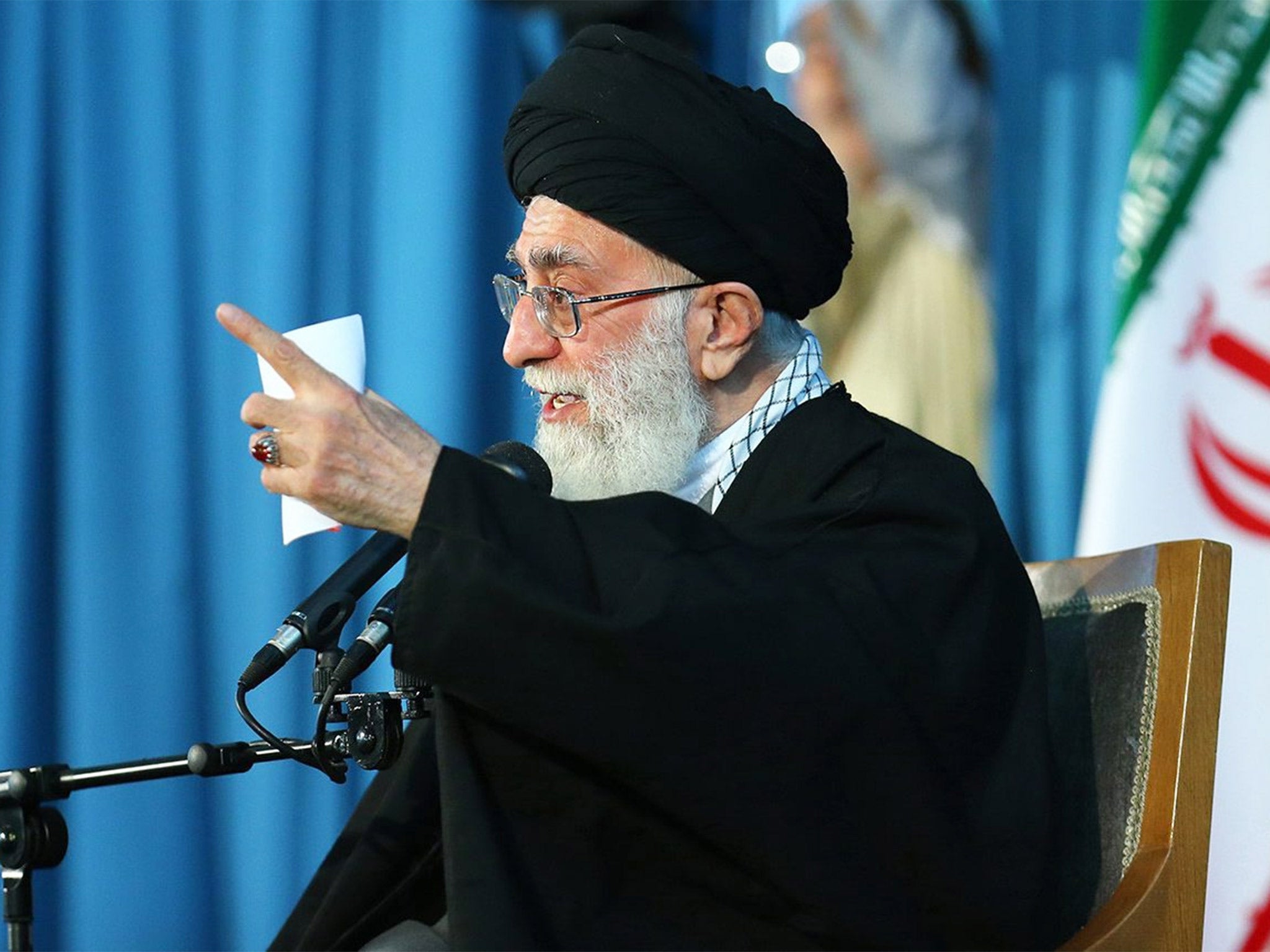 Ayatollah Ali Khamenei, Iran's Supreme Leader