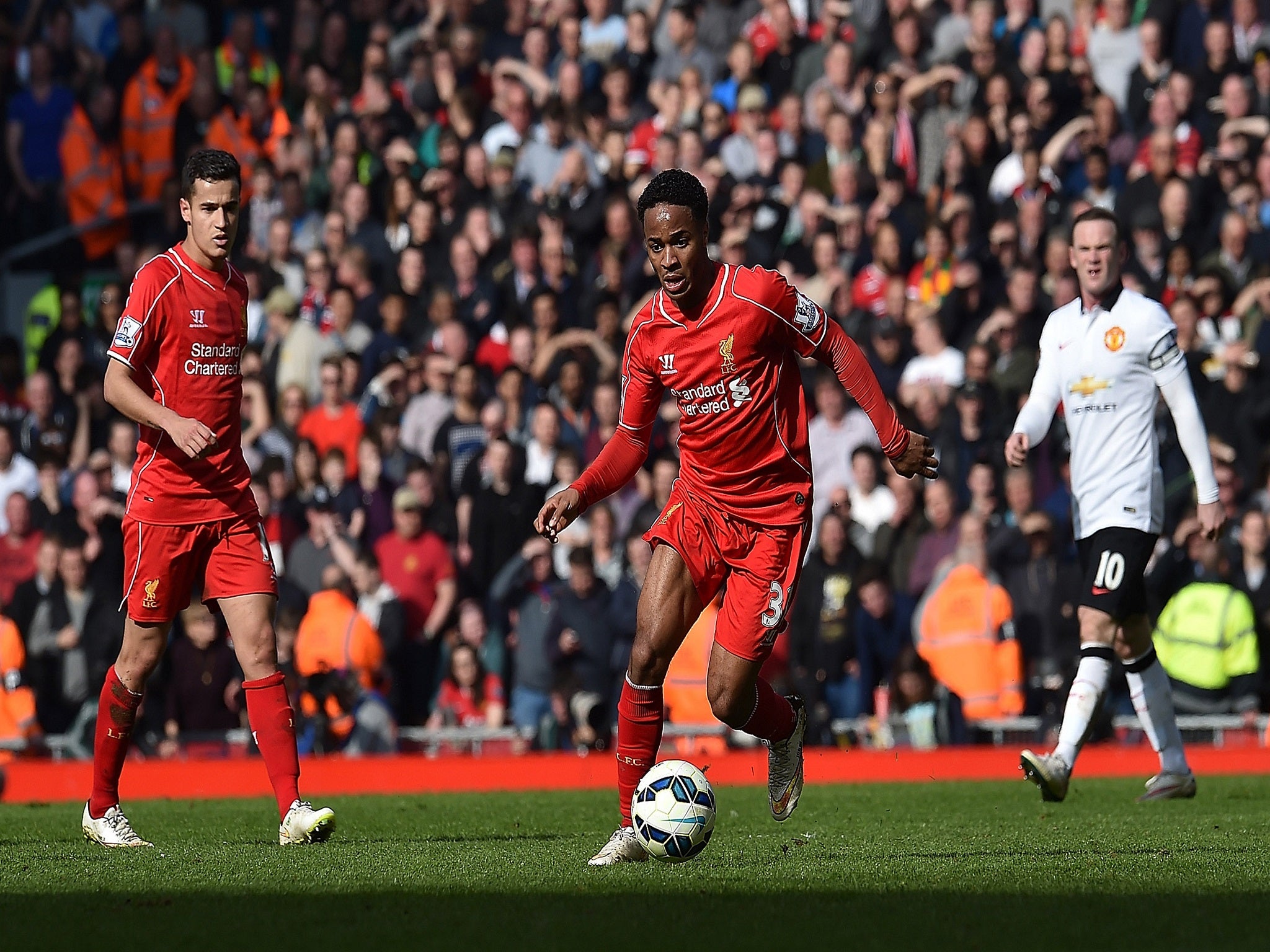 Sterling has scored six league goals for Liverpool this season